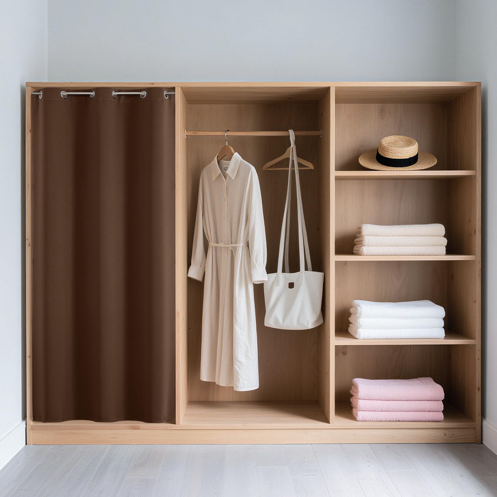 Door Curtain Blackout Curtains for Doorway Privacy Closet Drapes