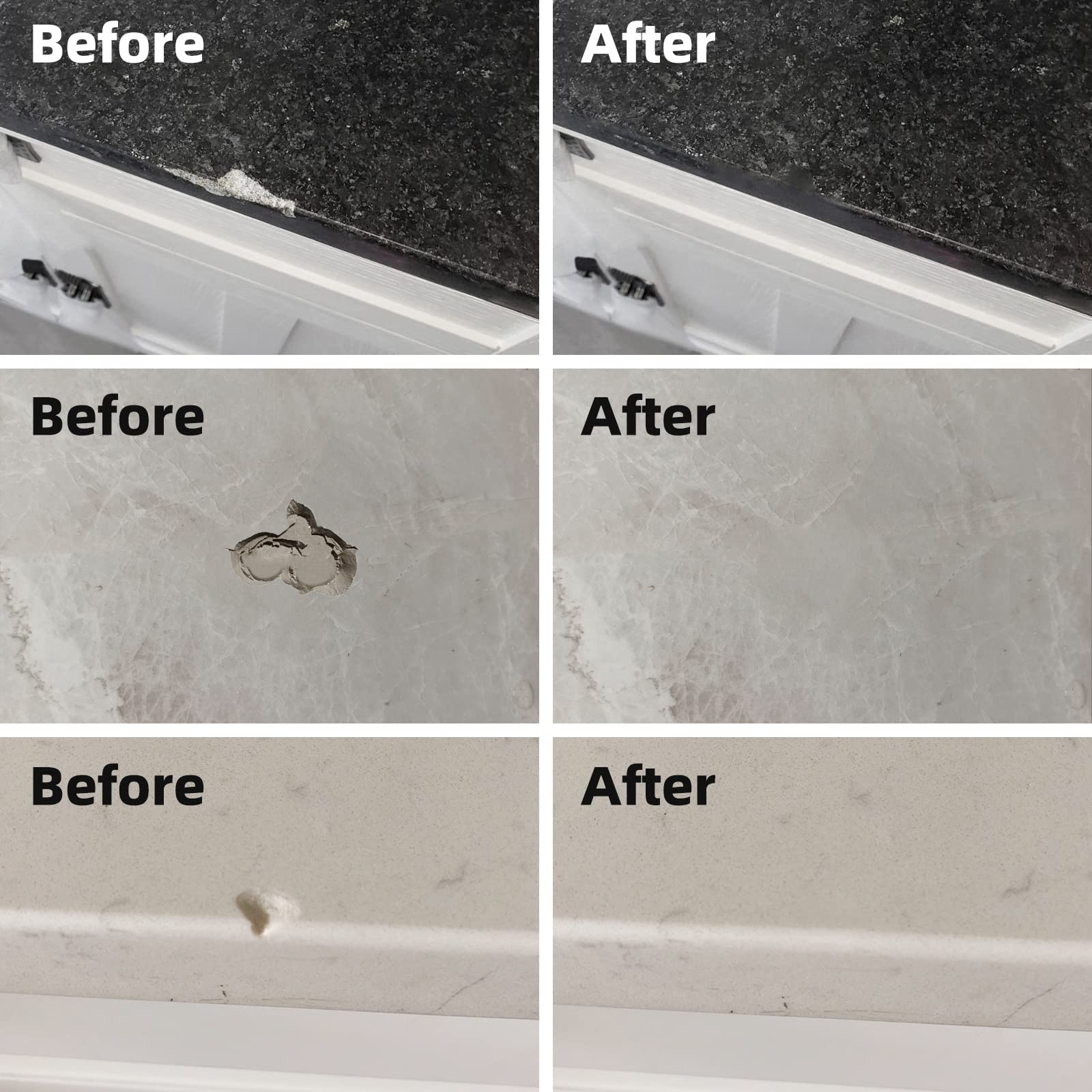 Tile and Granite Repair Kit for Marble Porcelain and Quartz Countertops