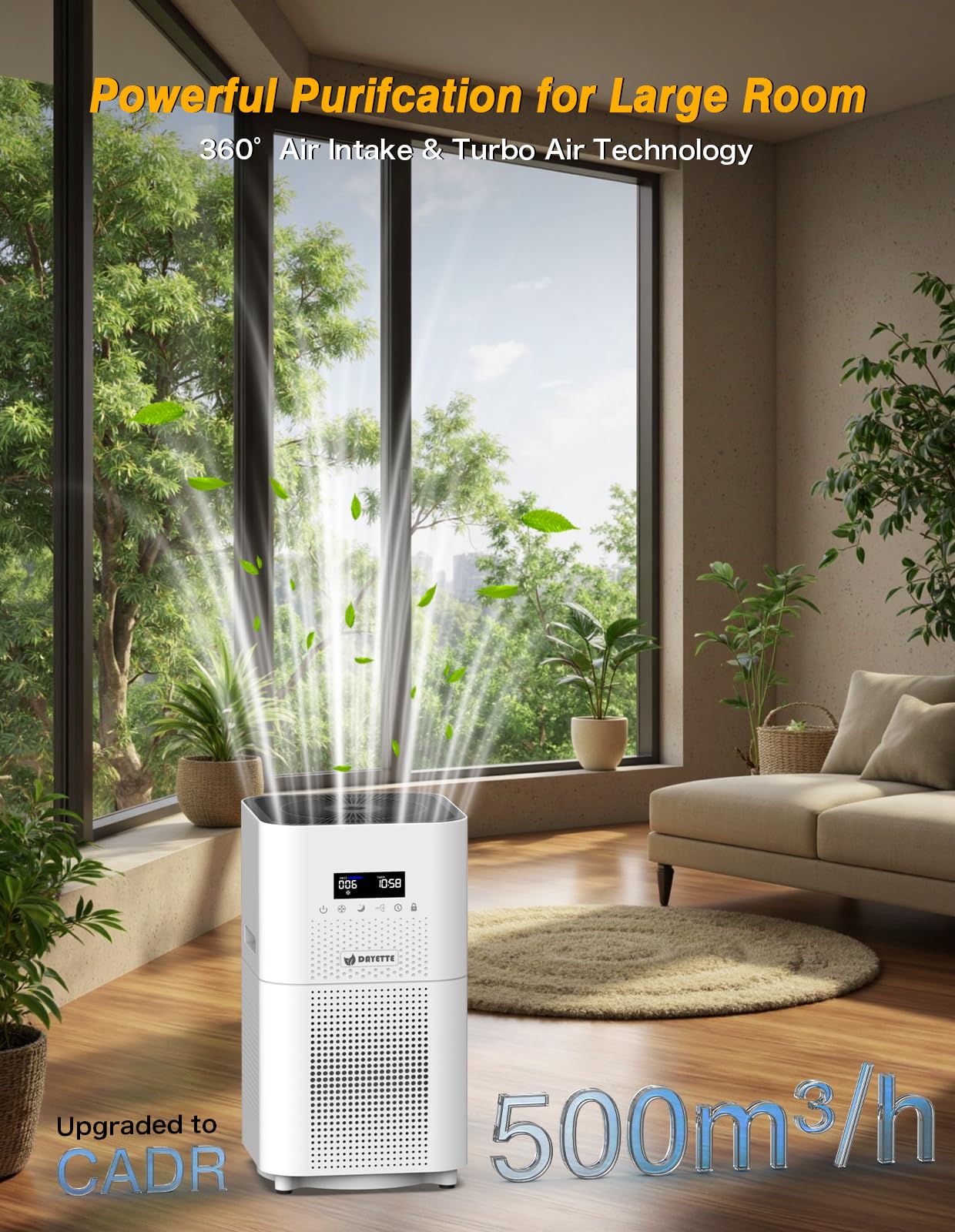 Air Purifiers for Home Large Room up to 3000 Sq Ft