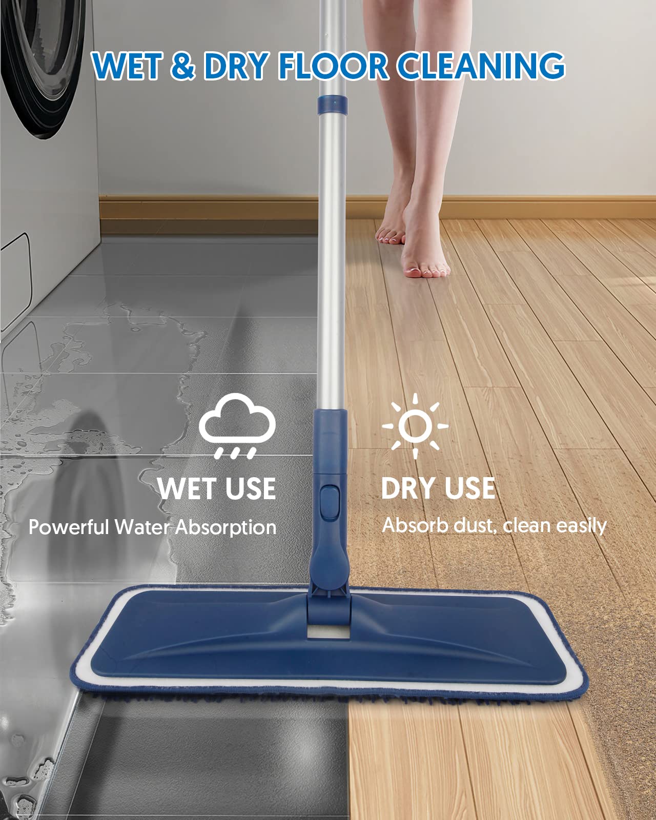 Microfiber Mops for Floor Cleaning