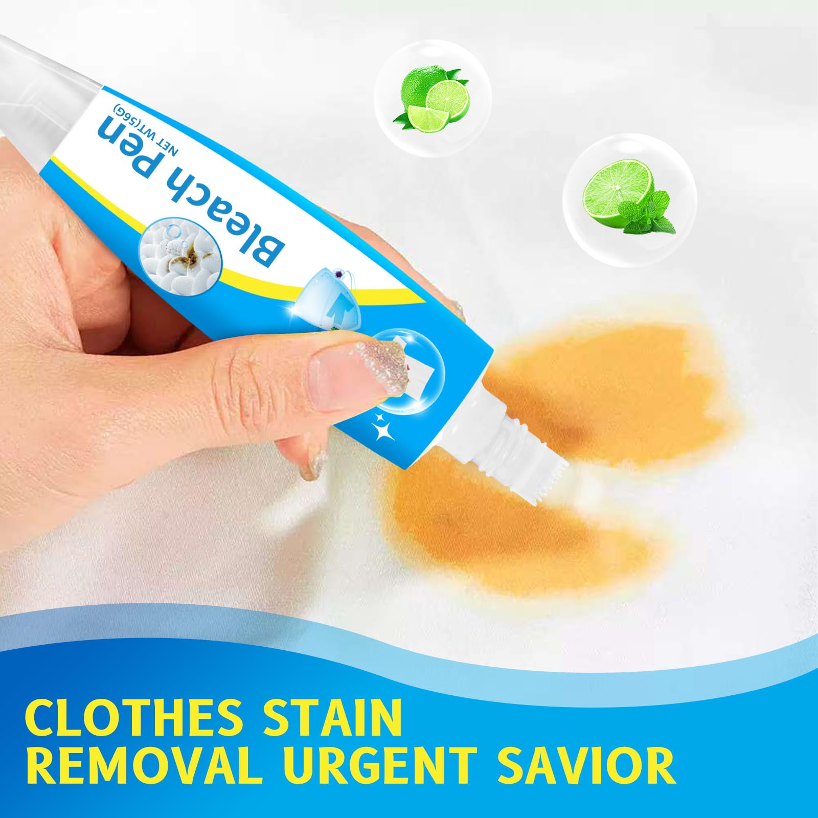 Bleach Pen Bleach gel for Clothing (3.9 Fl Oz)