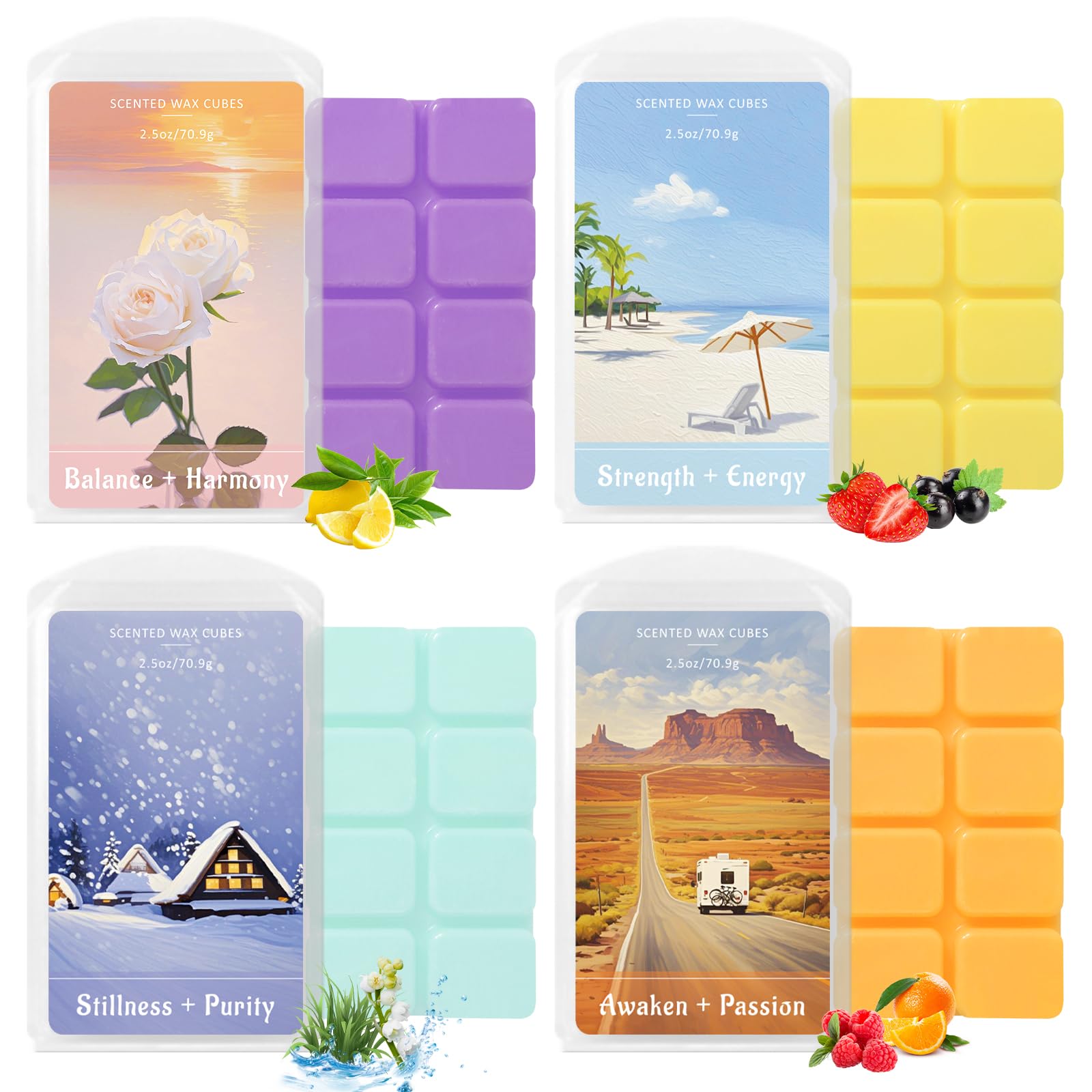 Wax Melts Wax Cubes Strong Scent for Healing
