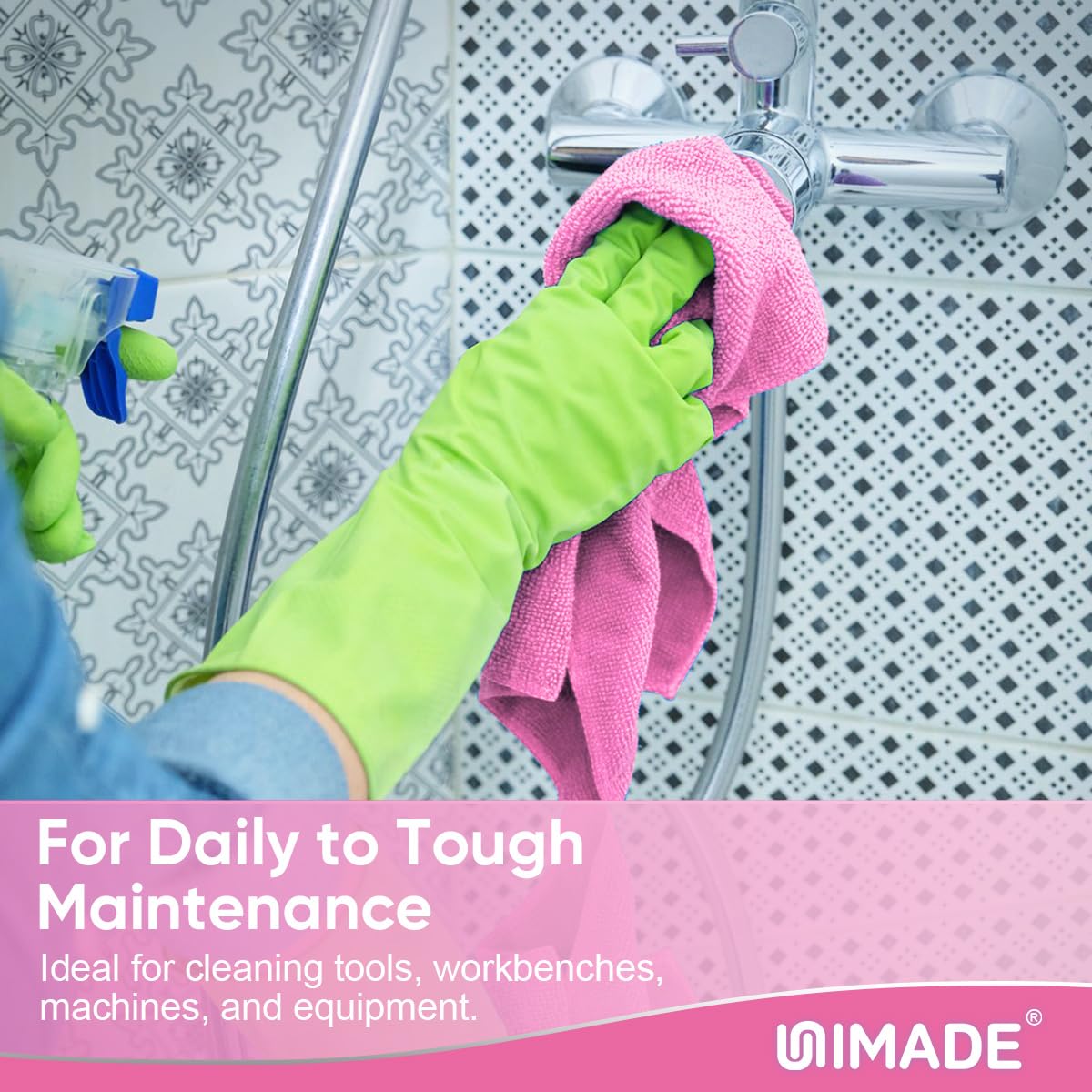 Microfiber Cleaning Cloth (100 Count)