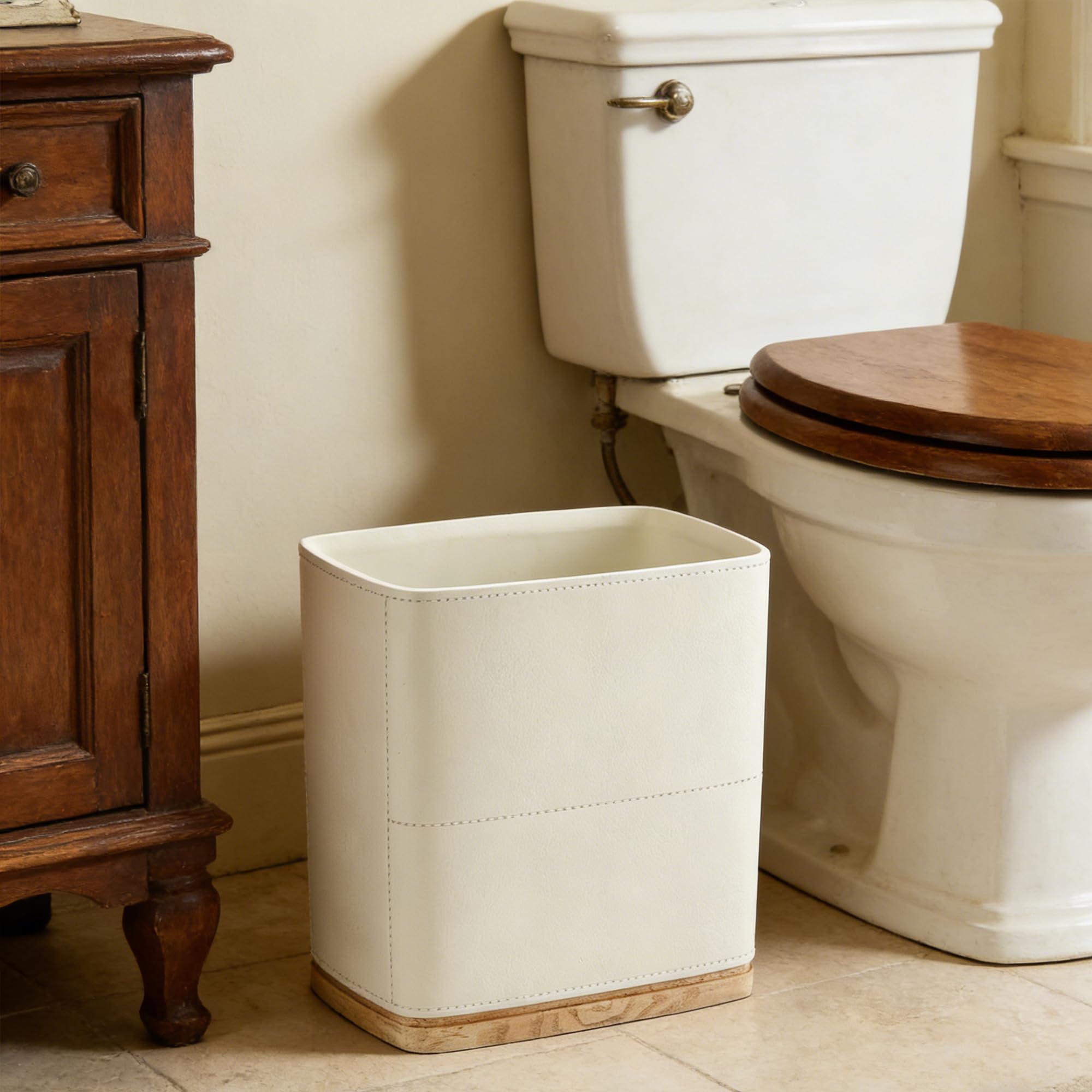 Bathroom Trash Can 1.8 Gallon