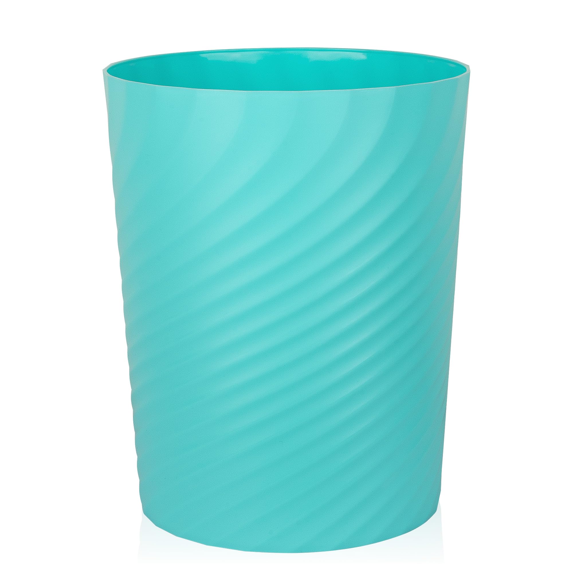 Plastic Small Bathroom Trash Can Wastebasket Garbage Can