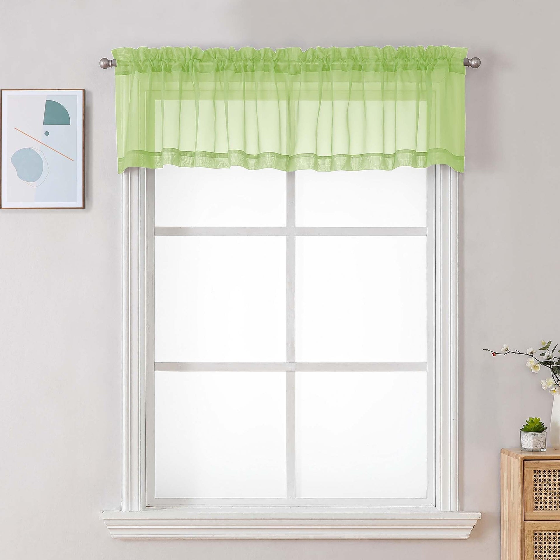 Sheer Valances for Windows (2 Count)