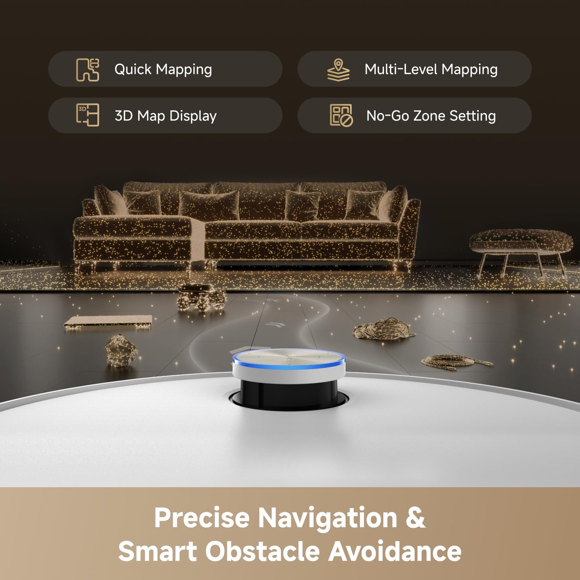 L60 Pro Ultra Robot Vacuum and Mop with Auto