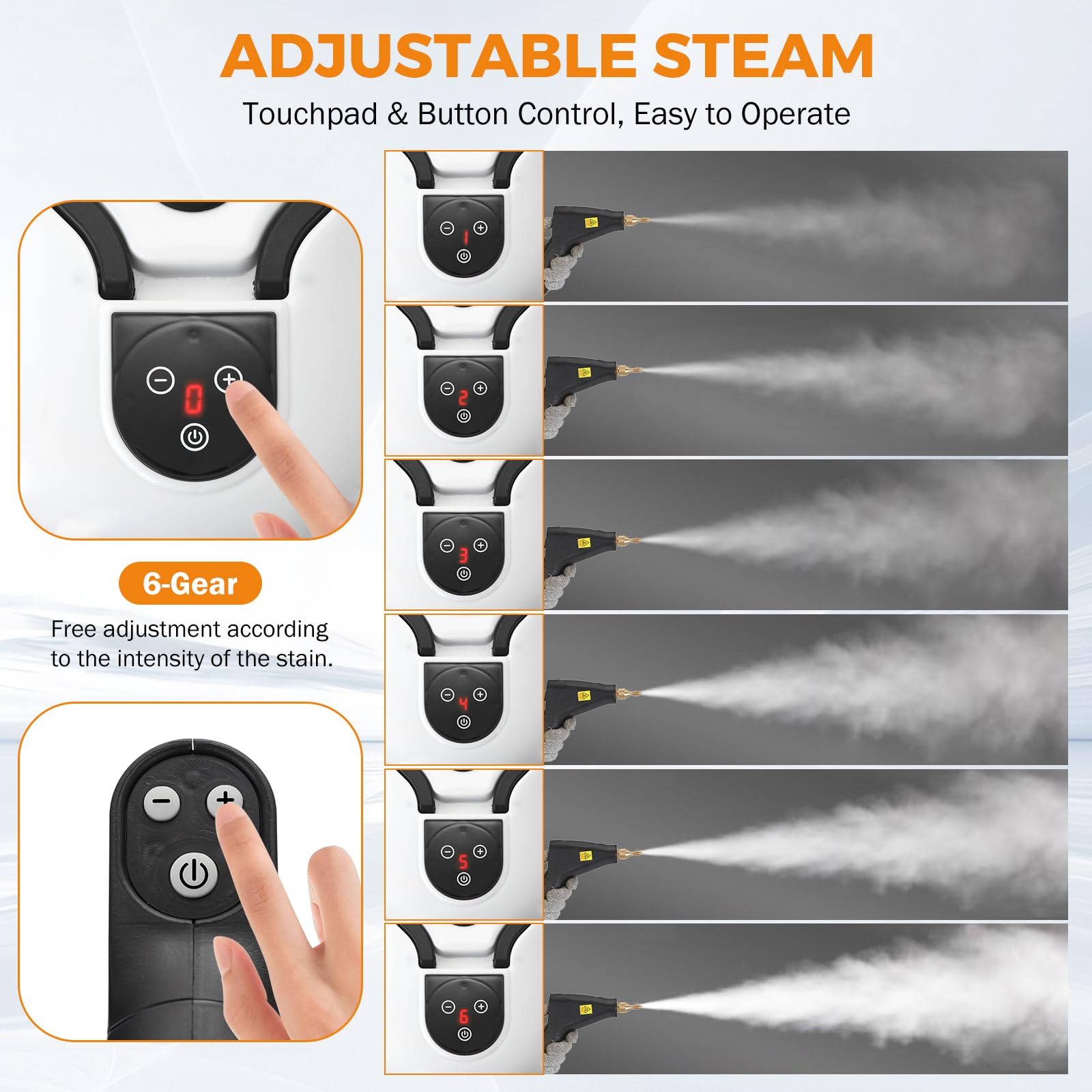 1.2L Car Steam Cleaner