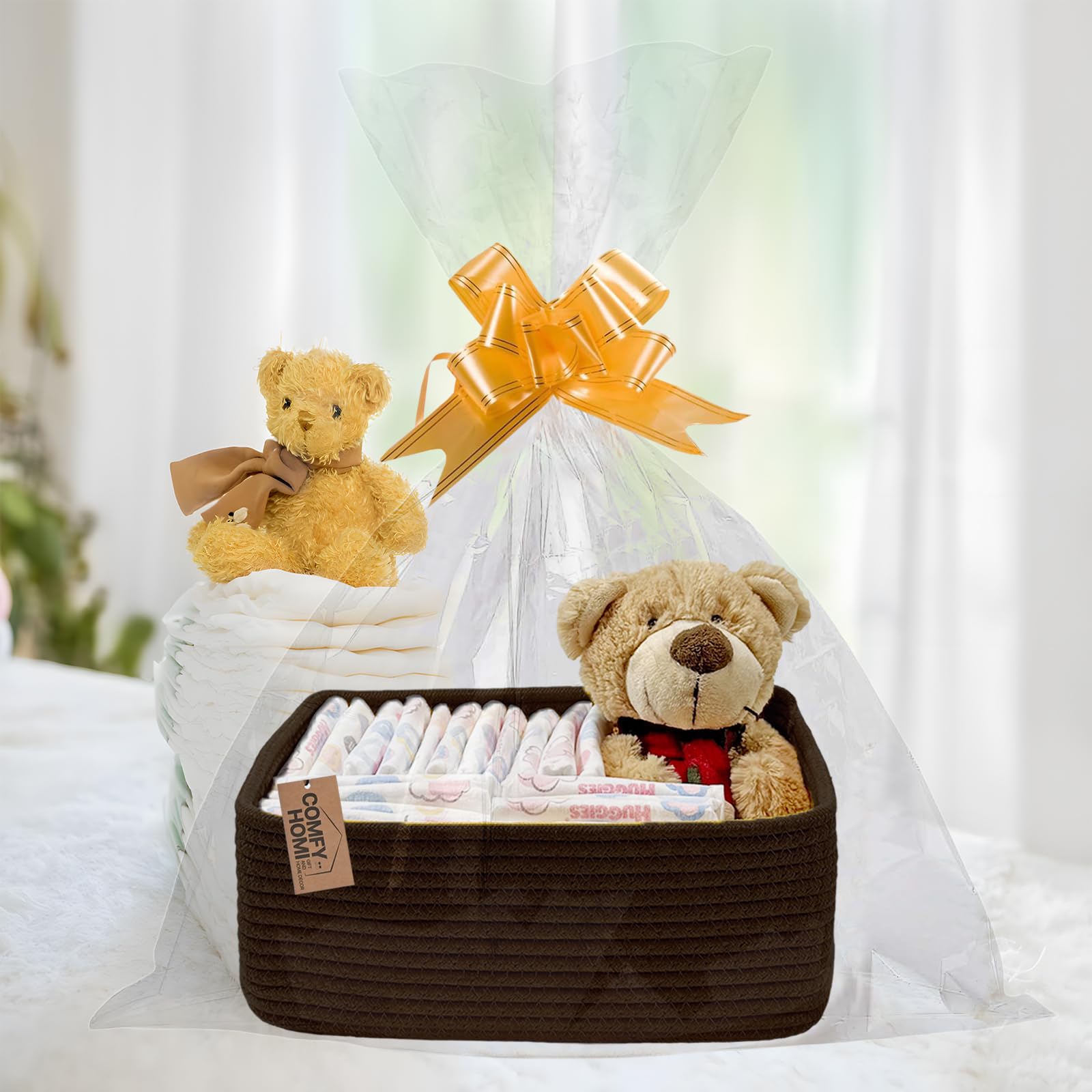 COMFY HOMI 11.5"x7.5"x4.7" Storage Baskets for Organizing (3 Count)