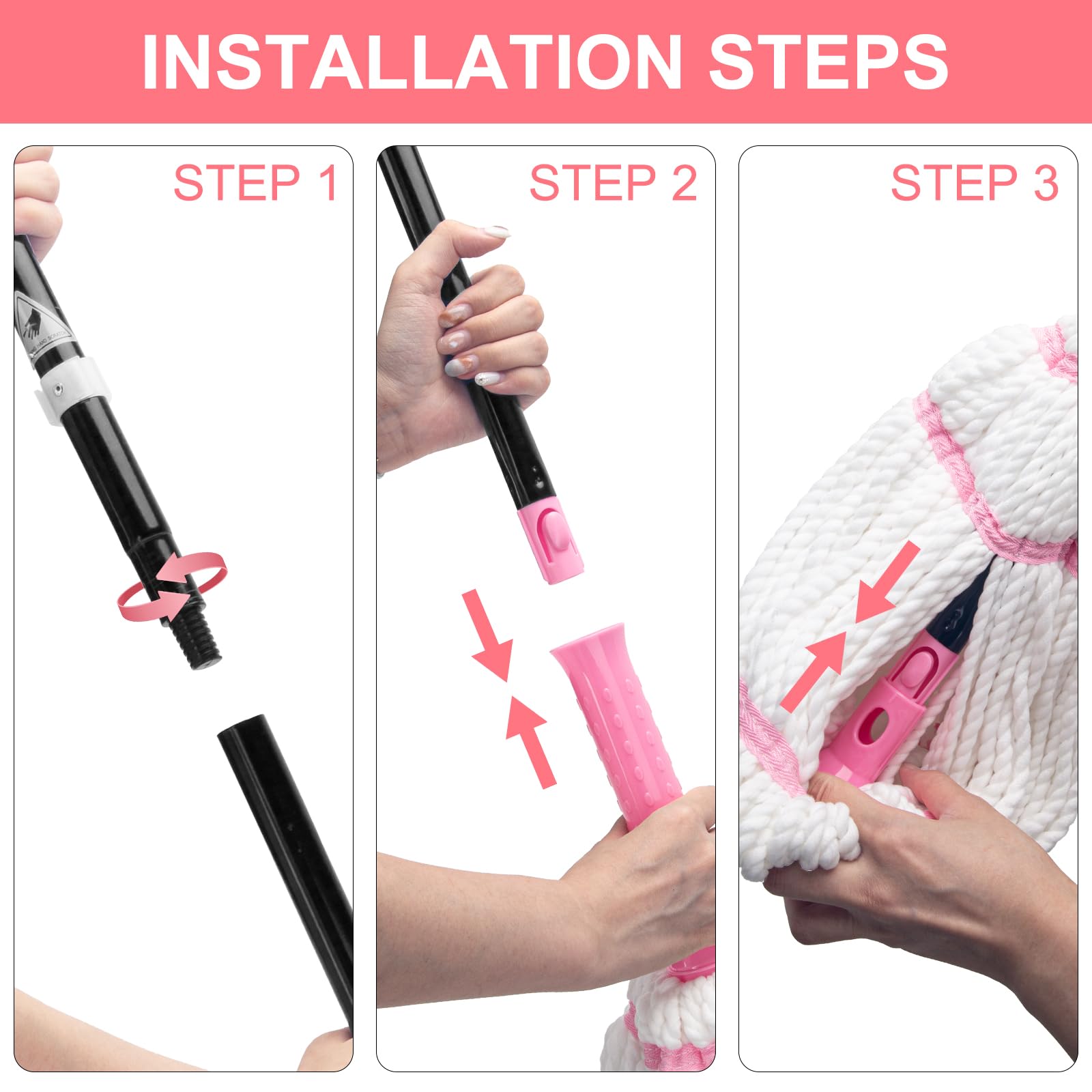 Self Wringing Twist Mop