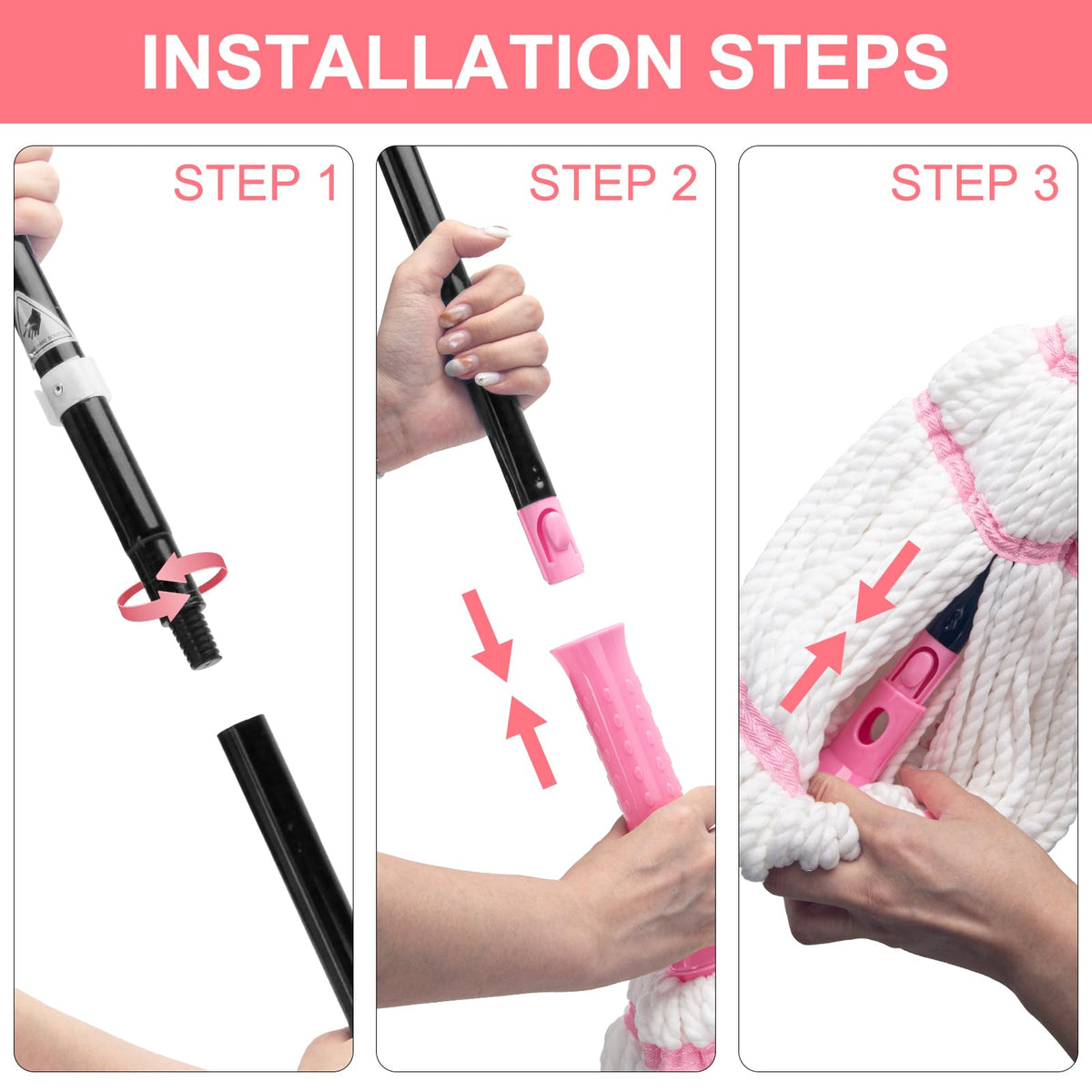 Self Wringing Twist Mop