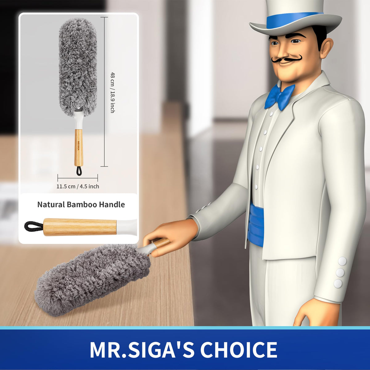 Lint Free Microfiber Duster