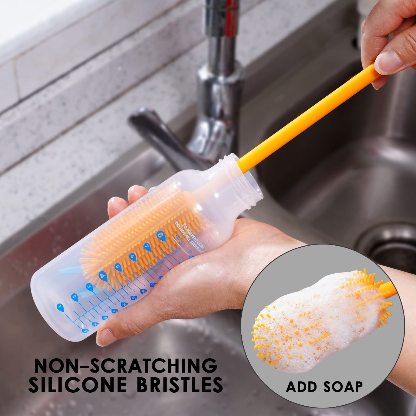Silicone Bottle Brush - ModHome Supplies