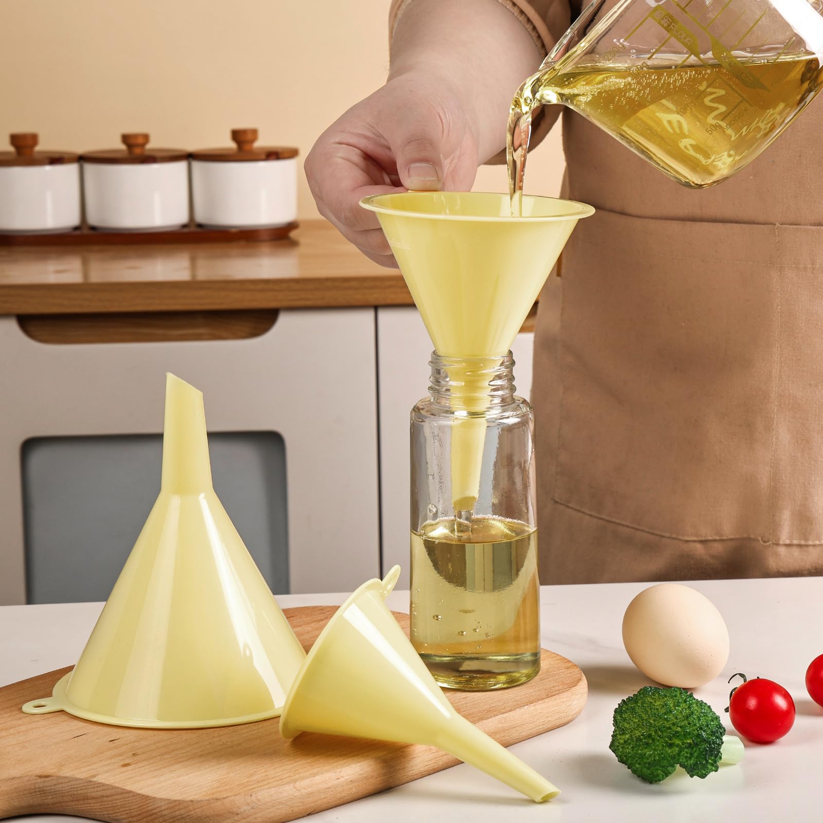 Plastic Kitchen Funnel Set of 3 (3 Count)