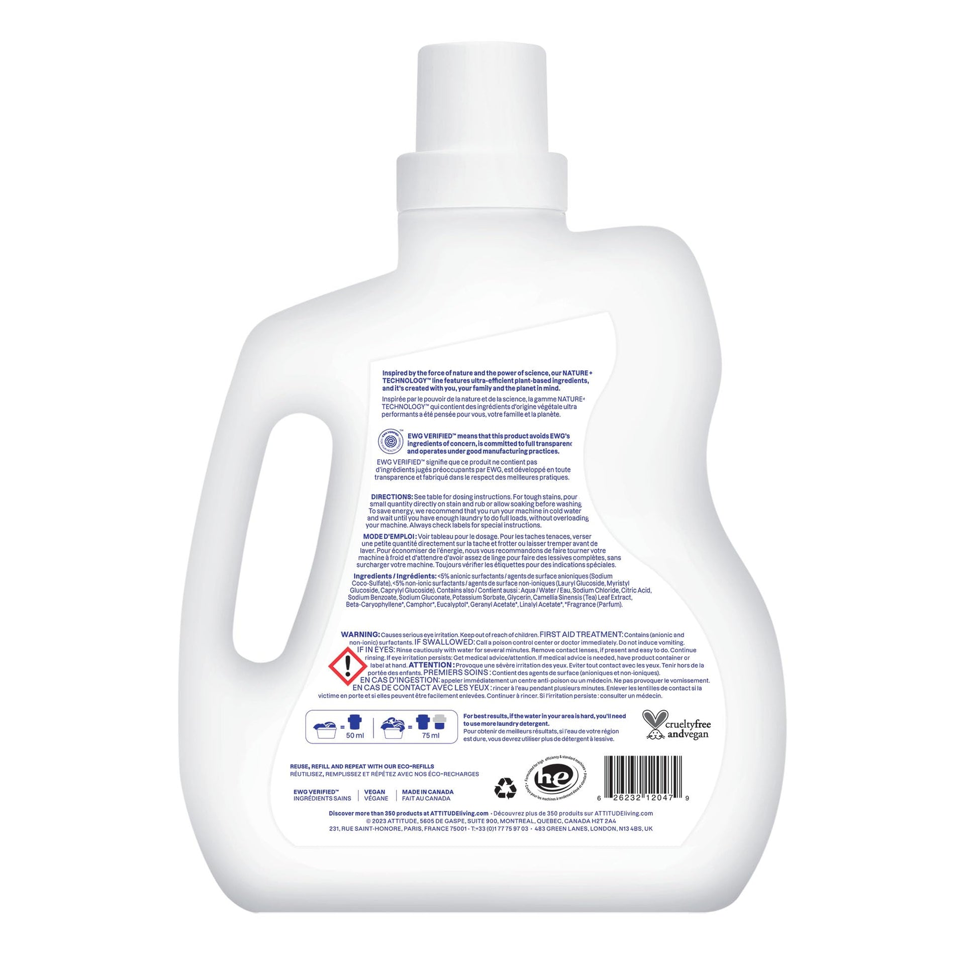 Liquid Laundry Detergent (67.6 Fl Oz)