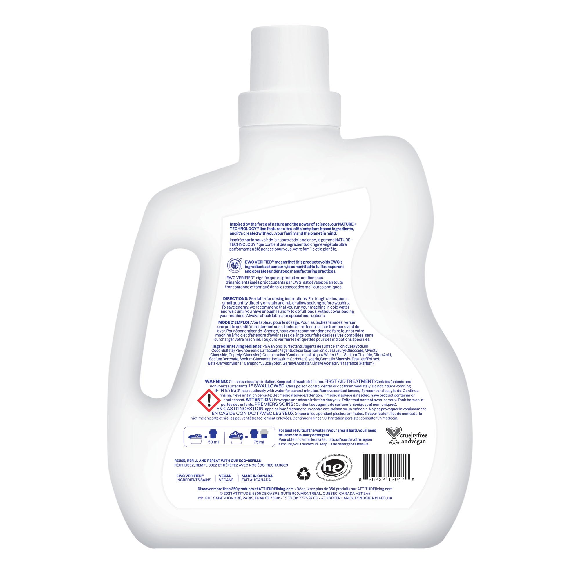 Liquid Laundry Detergent (67.6 Fl Oz)