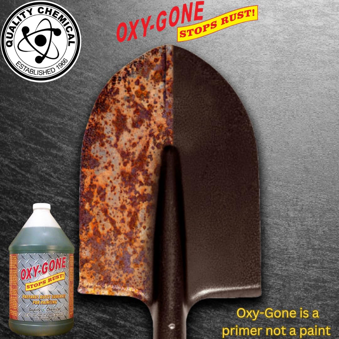 Oxy Gone Rust Remover and Metal Treatment (128 Fl Oz)