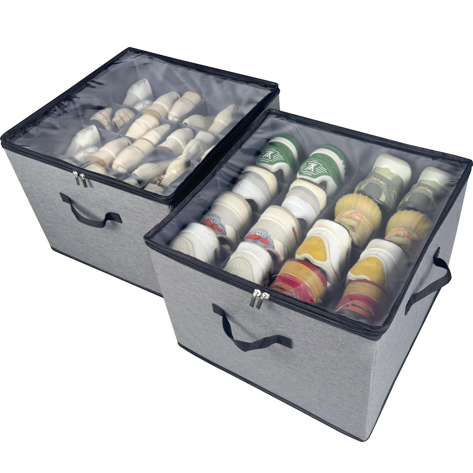 Shoe Organizer Box 2 Pack (2 Count)