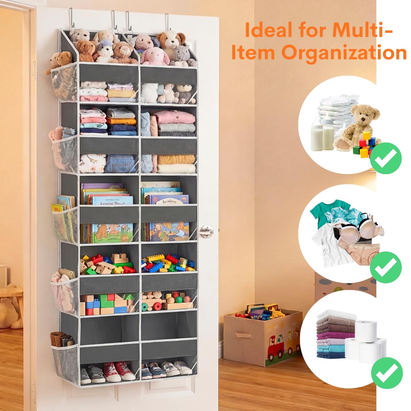 5 Tier Over Door Organizer
