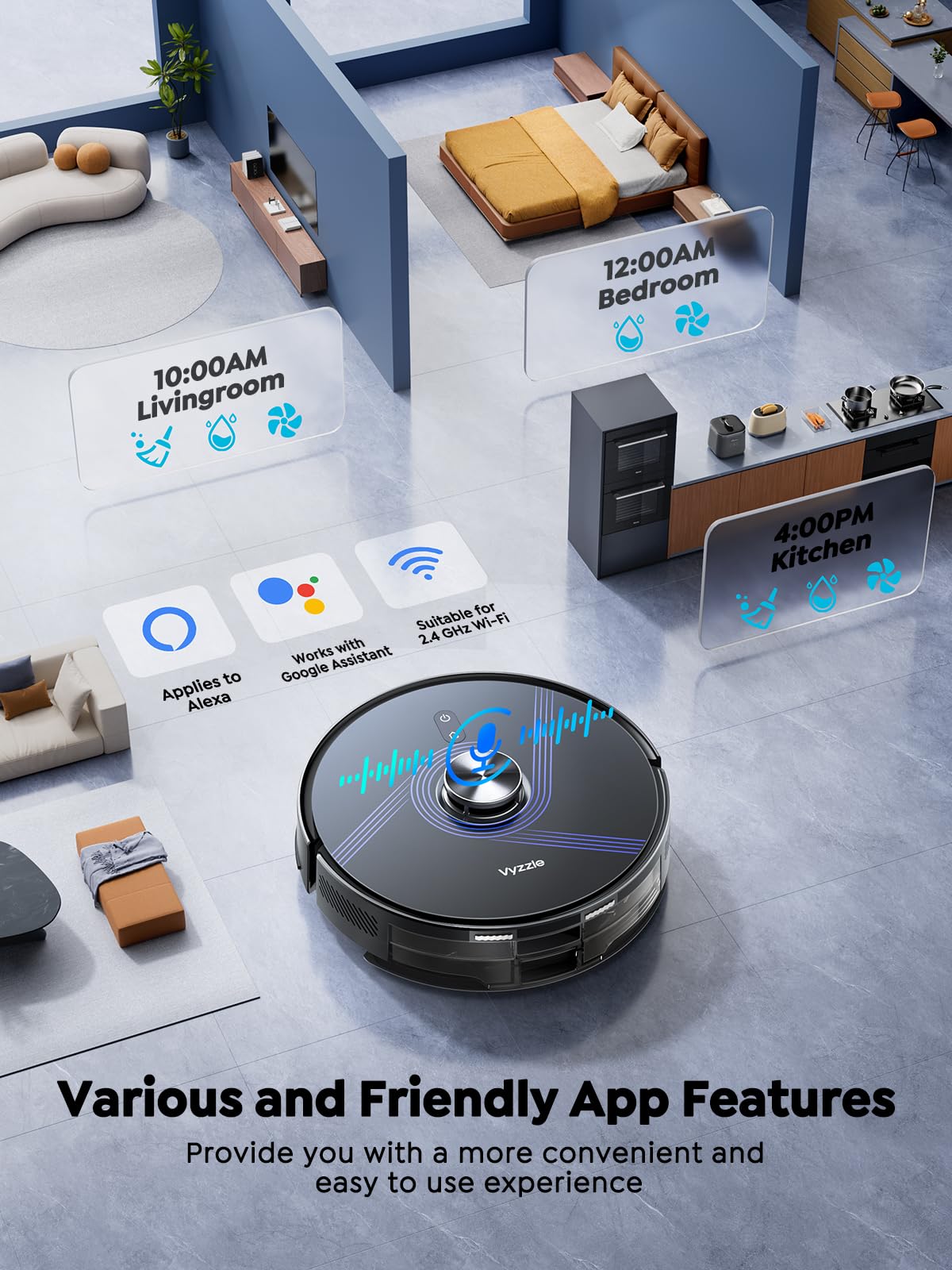E20 Robot Vacuum and Mop