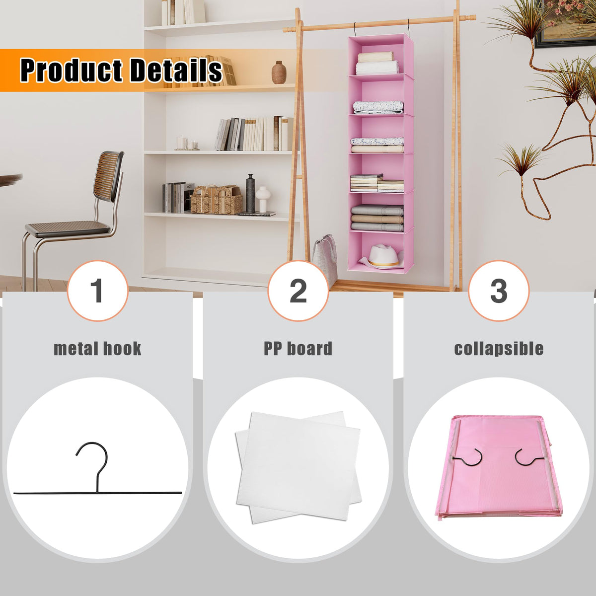 Hanging Closet Organizer 6