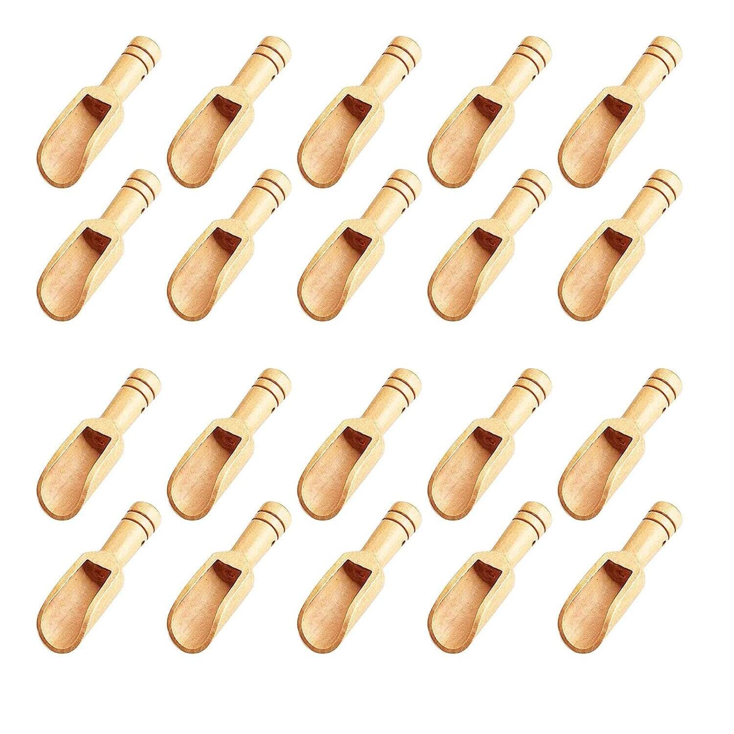 20pc Mini Wooden Spoons (20 Count)