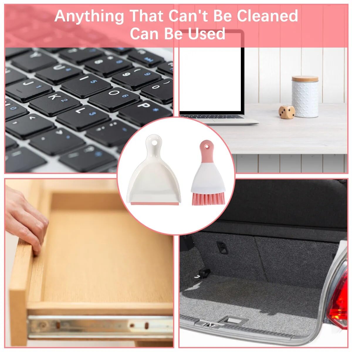 Small Hand Dust Pan and Brush