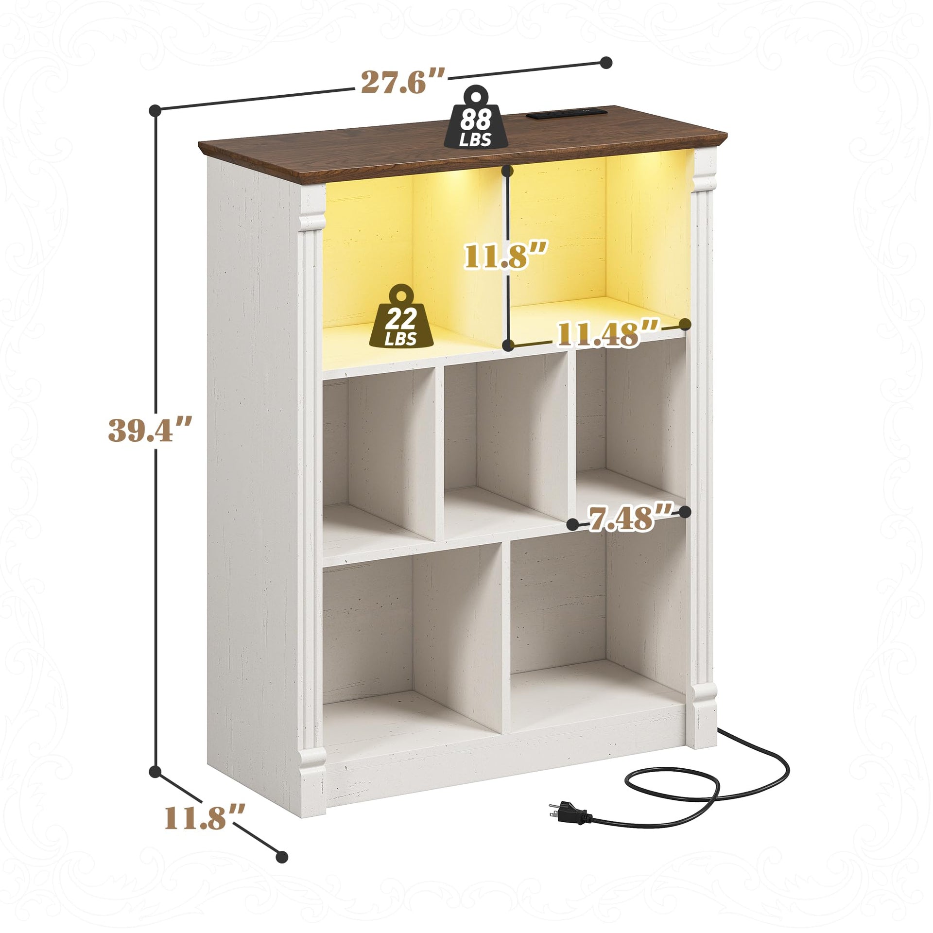7 Cube Storage Organizer (7 Count)