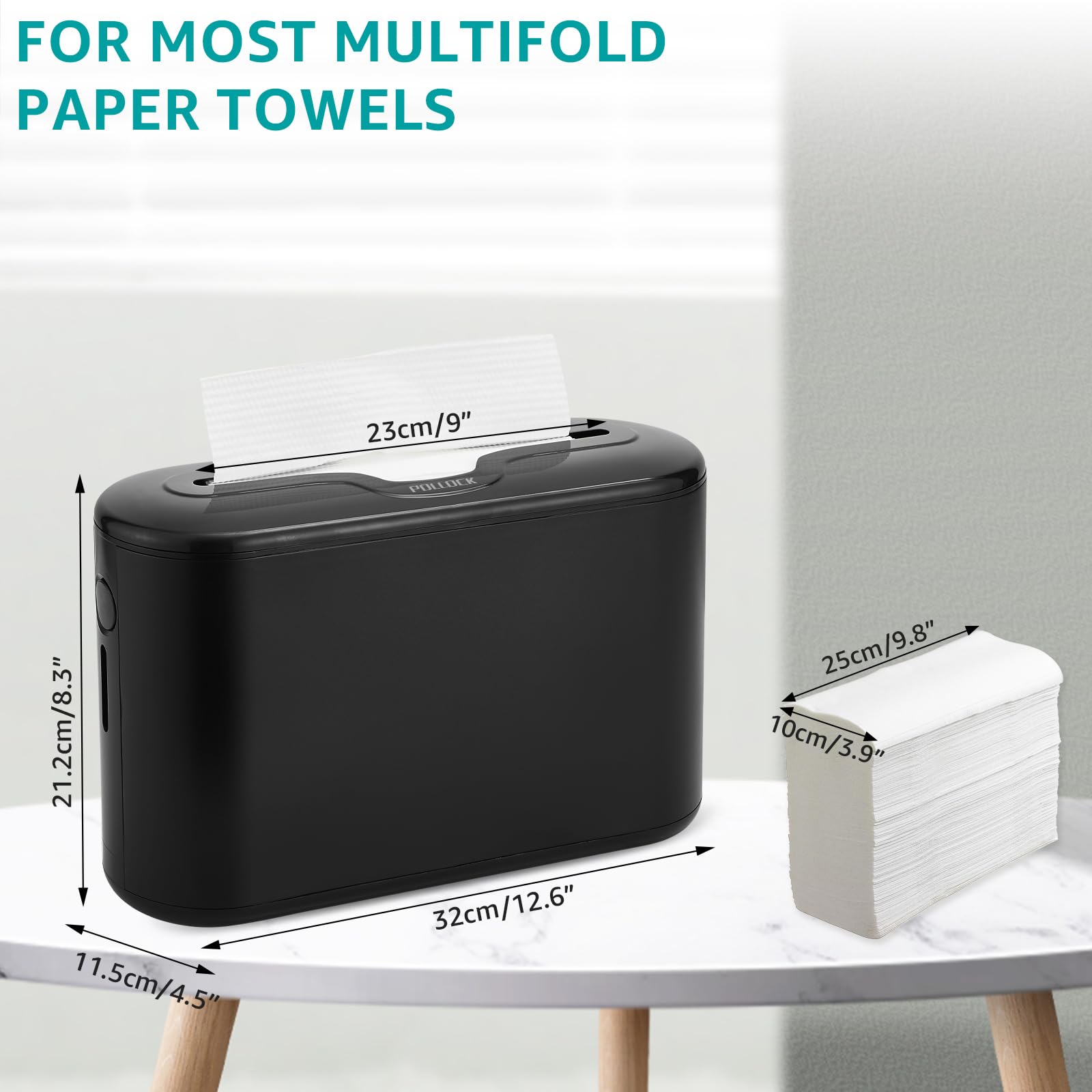 Paper Towel Holder Dispenser Countertop Commercial