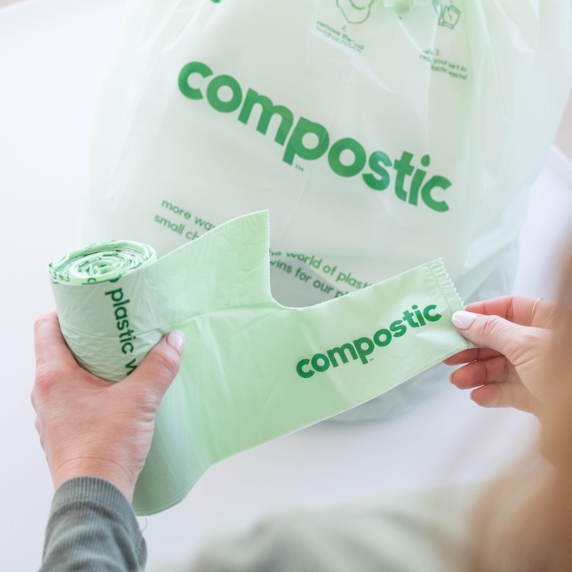 Compostable Trash Bags (100 Count)