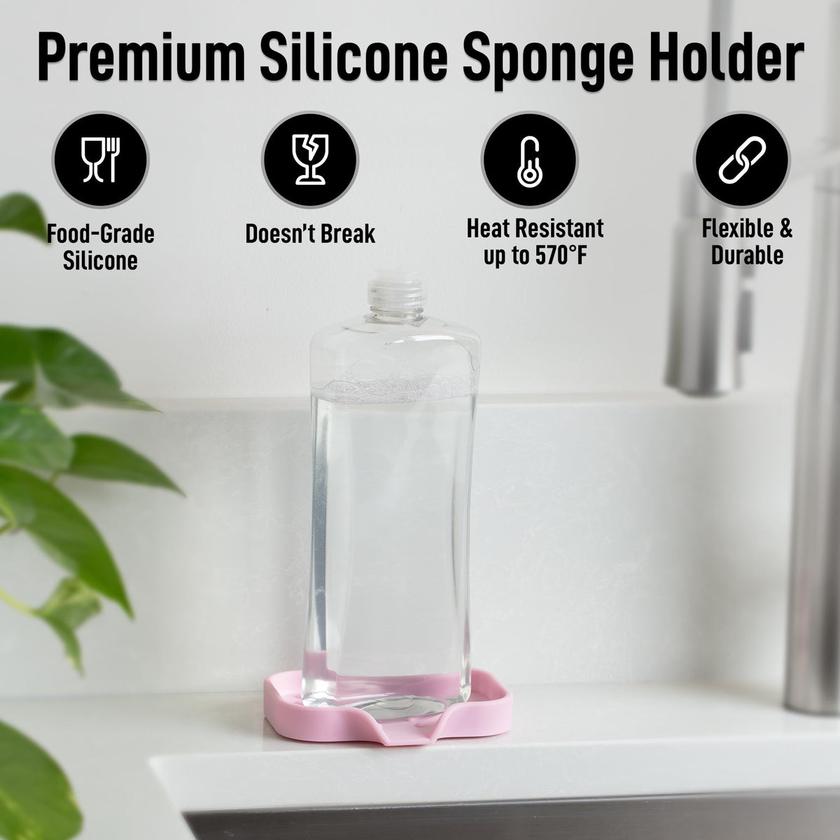 Small Silicone Sponge Holder