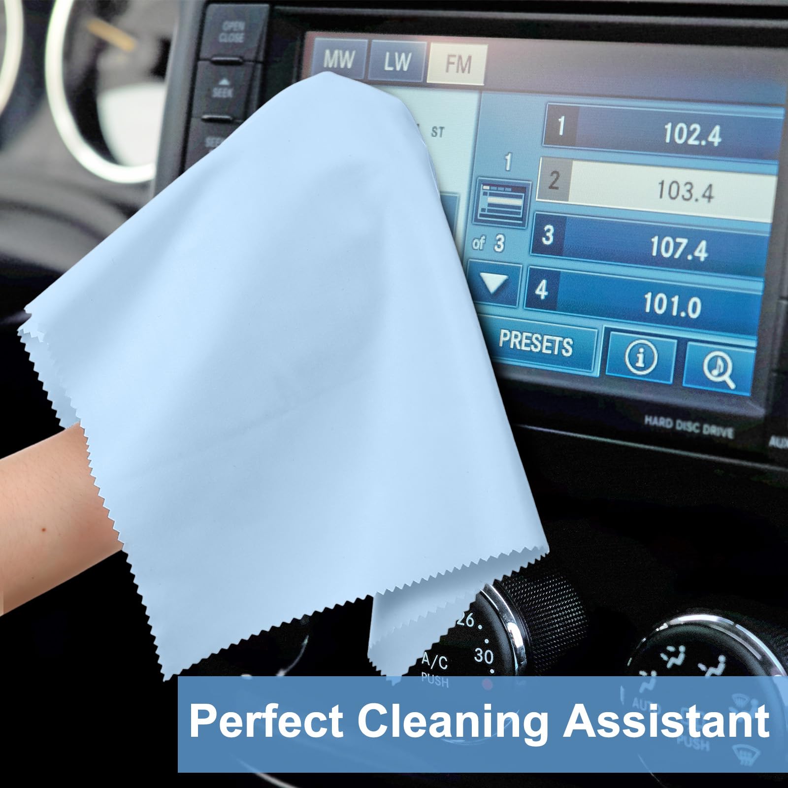 12 Pack Microfiber Cleaning Cloth (12 Count)