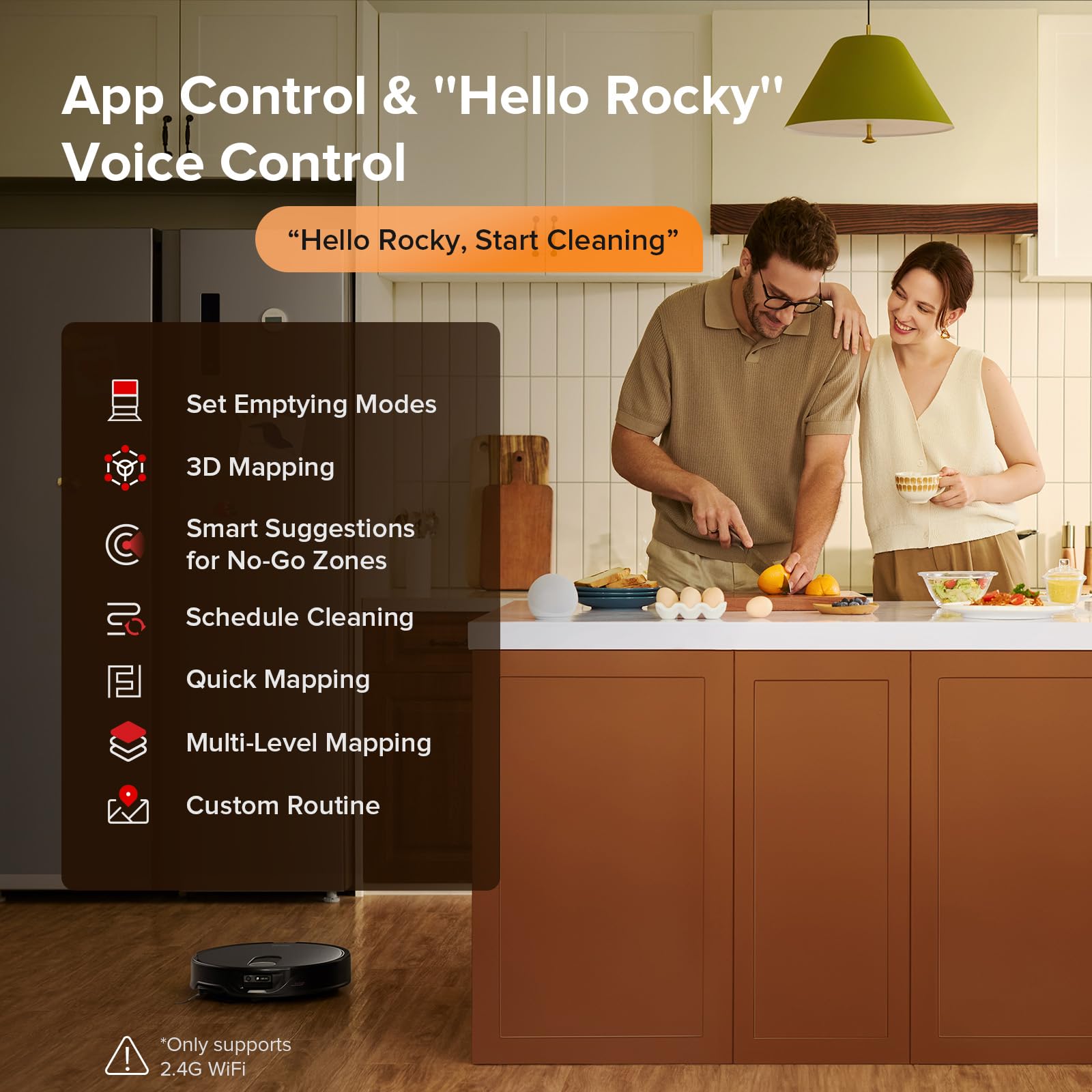 Qrevo Slim Robot Vacuum and Mop Combo