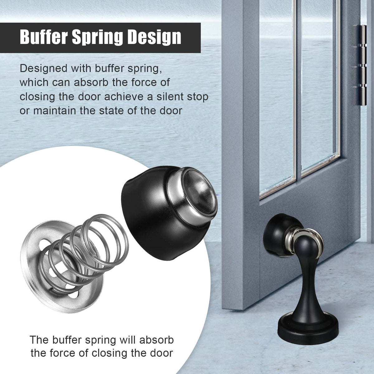 16 Pcs Magnetic Door Stopper