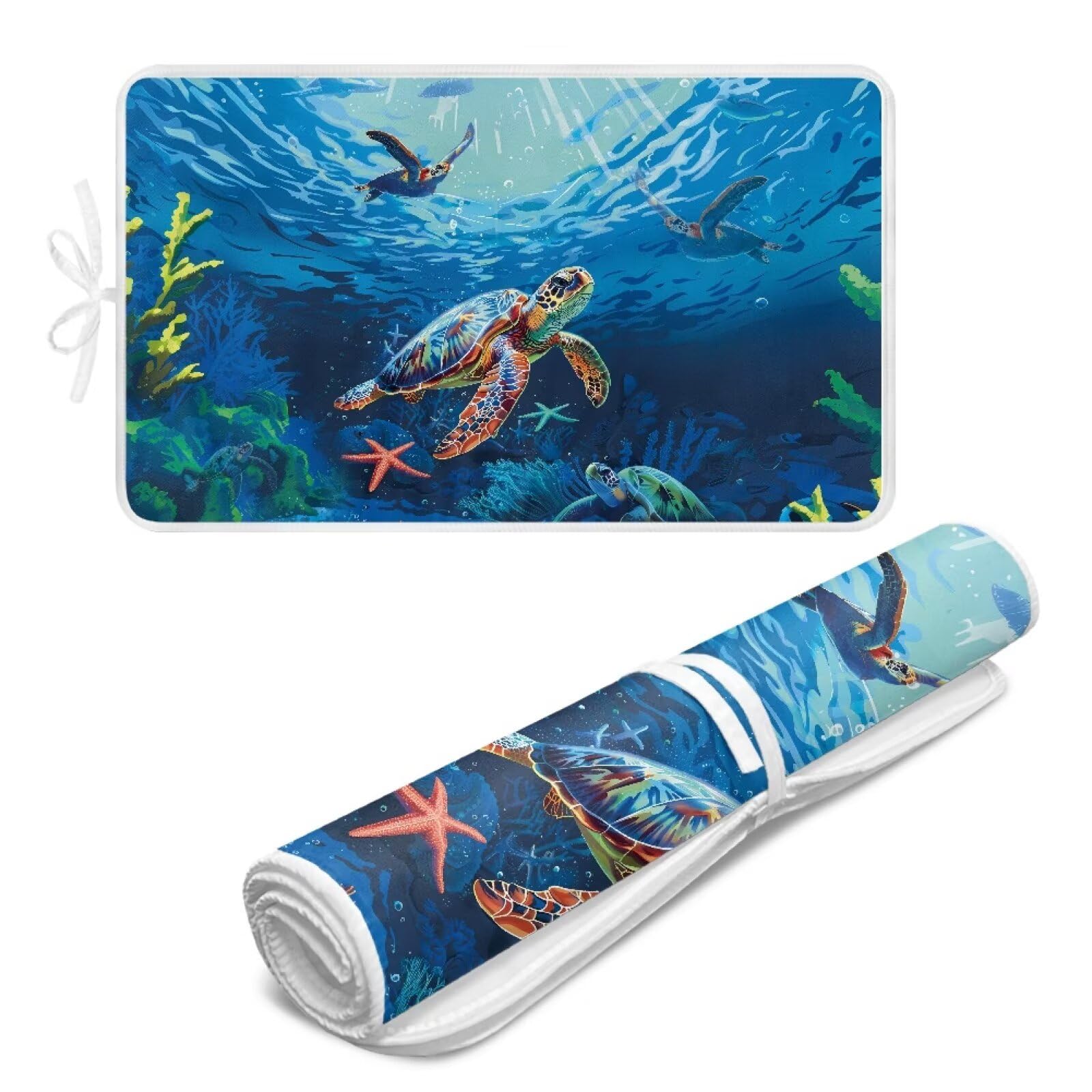 Ironing Mat Portable Iron Pad Magnetic Cover and Padding for Top of Washer
