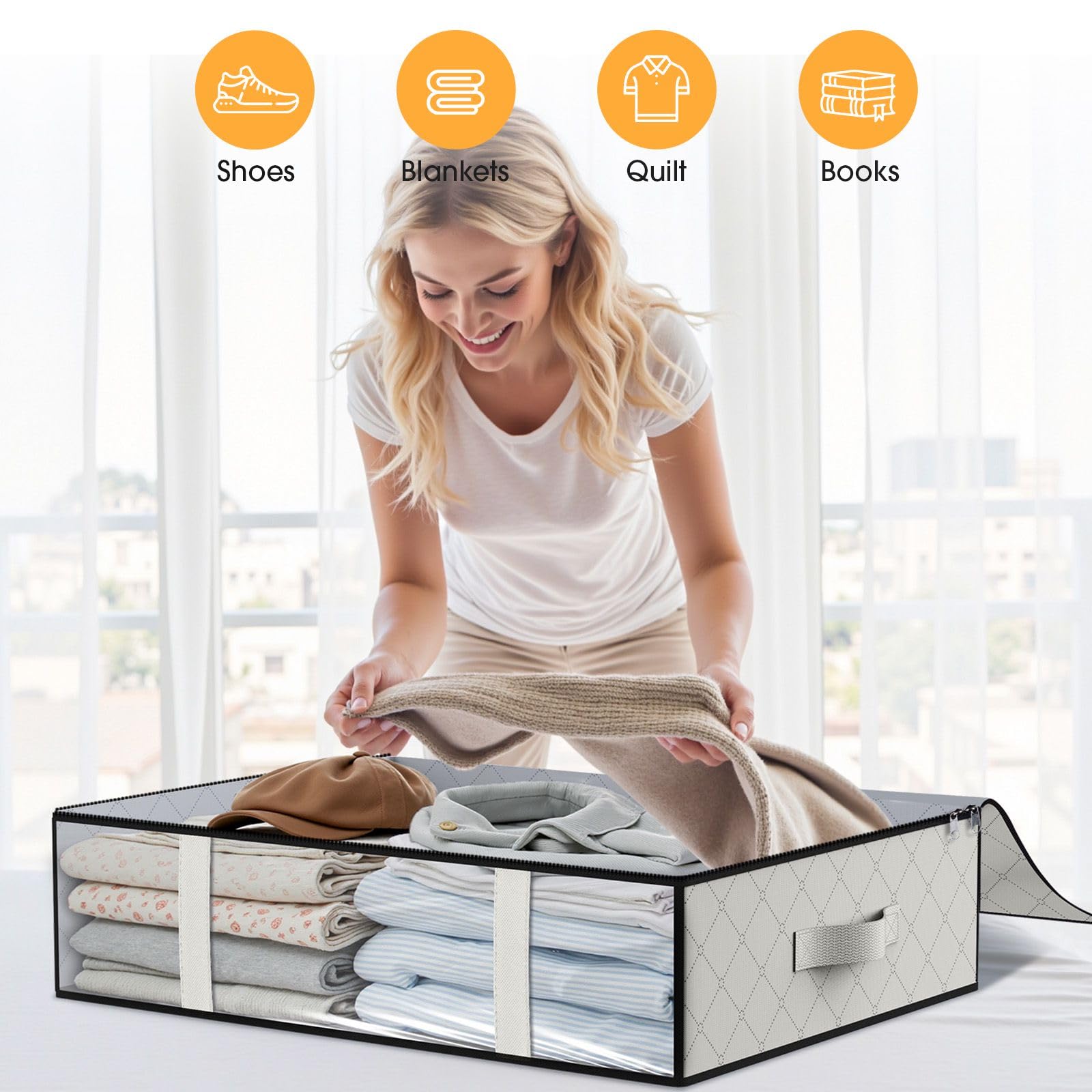 Under Bed Storage Bags (3 Count)