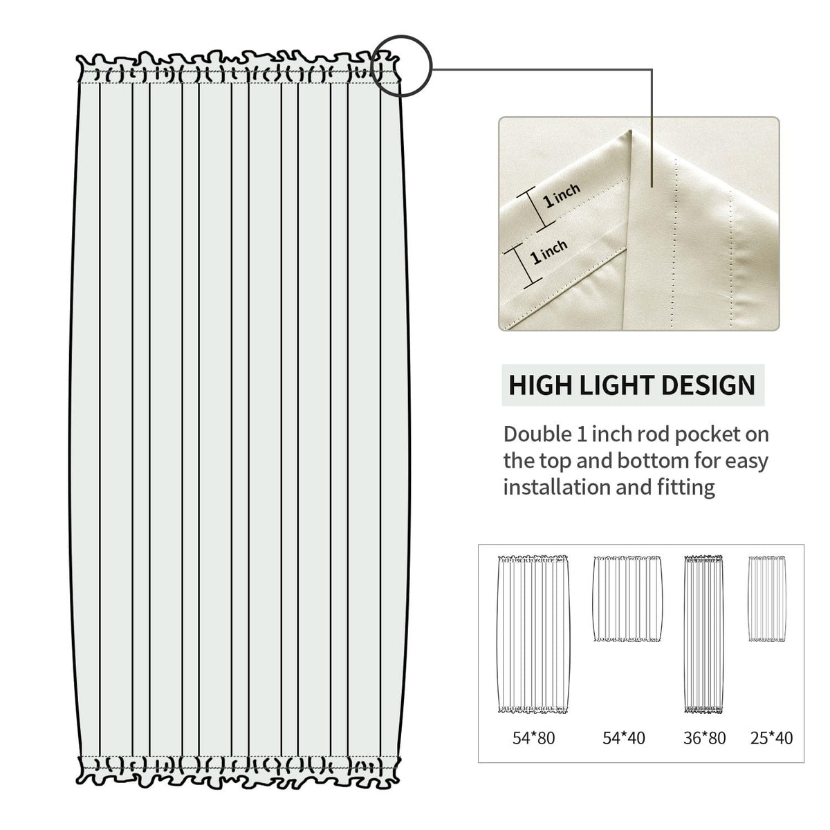 French Door Curtains