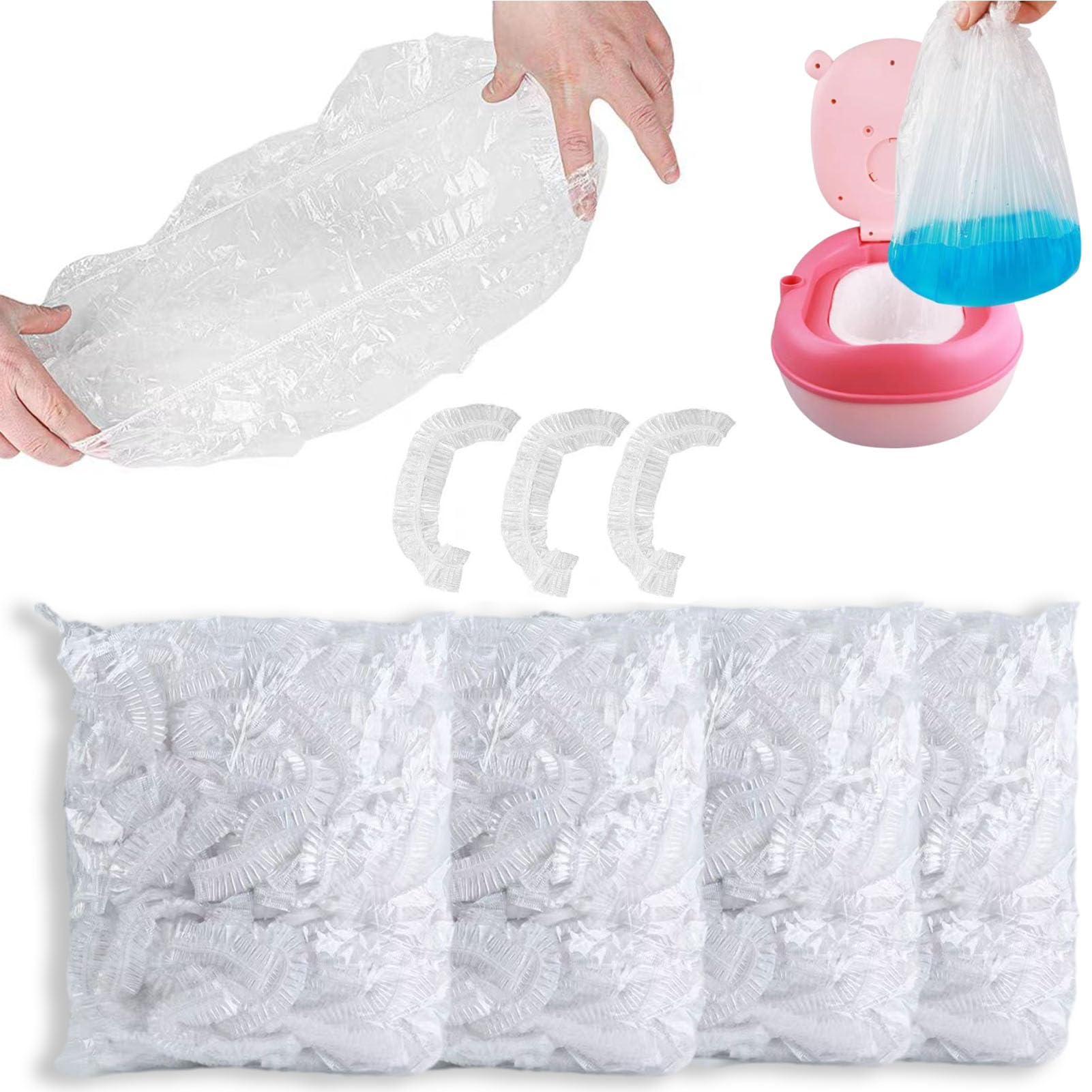 Potty Chair Liners with Elastic