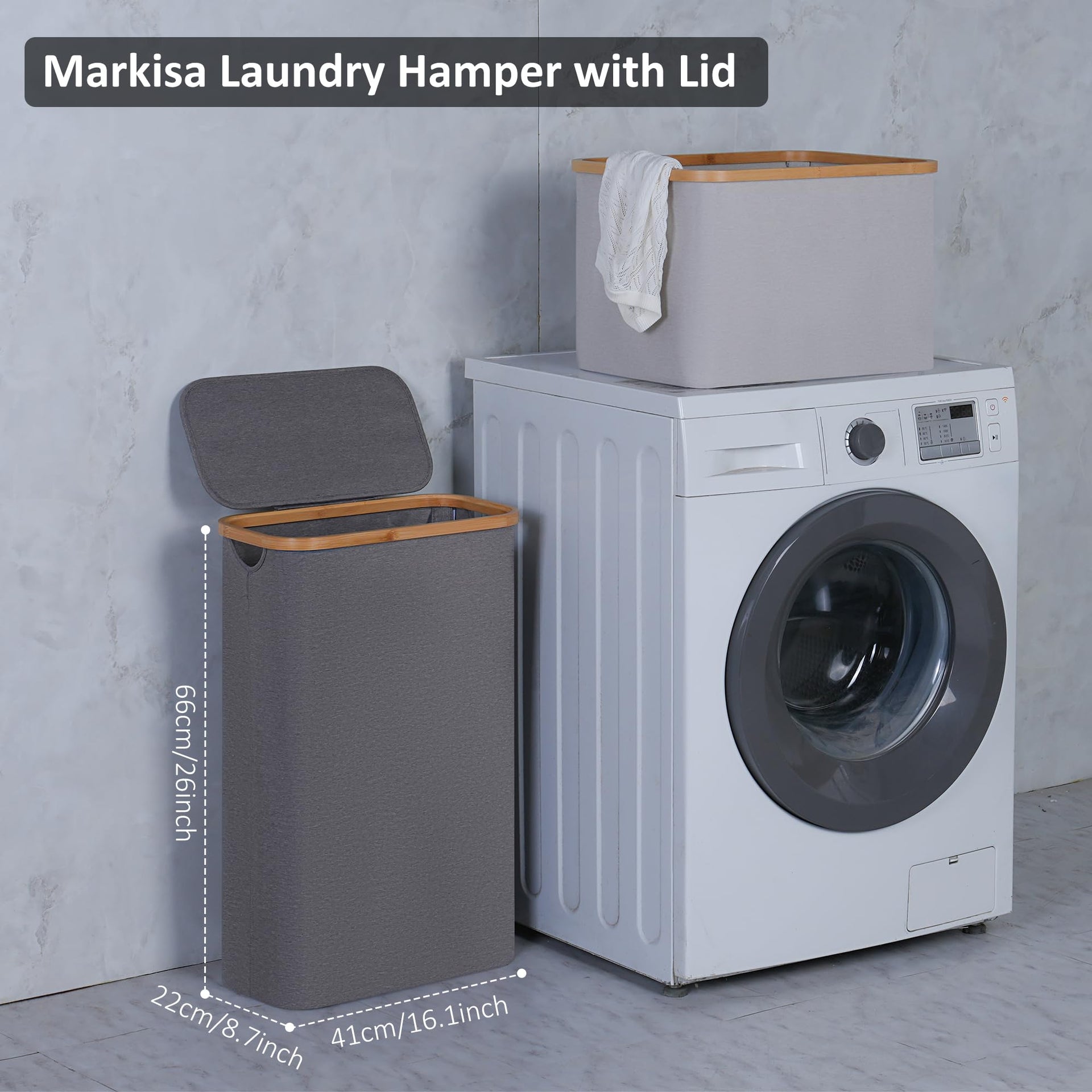 Slim Laundry Basket