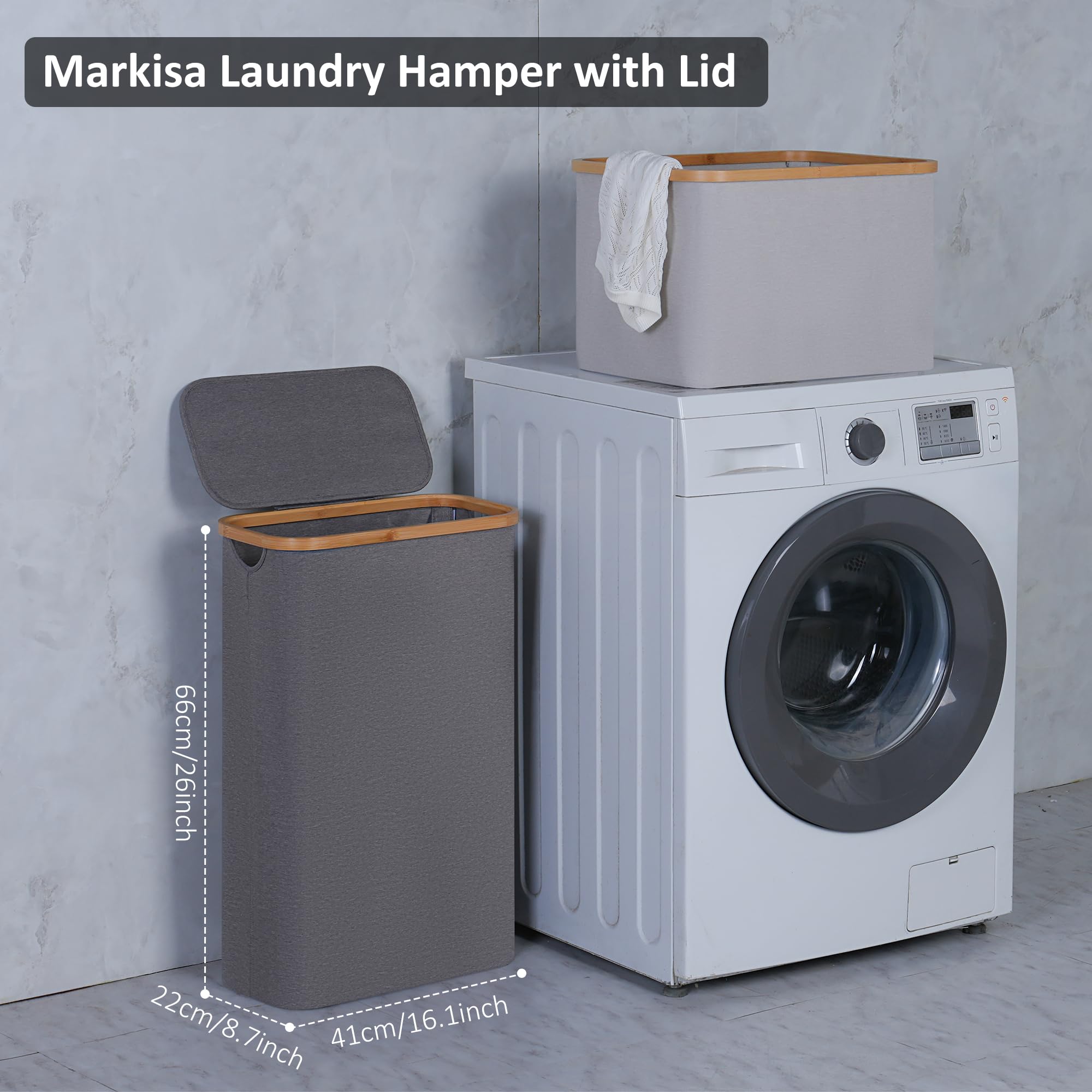 Slim Laundry Basket