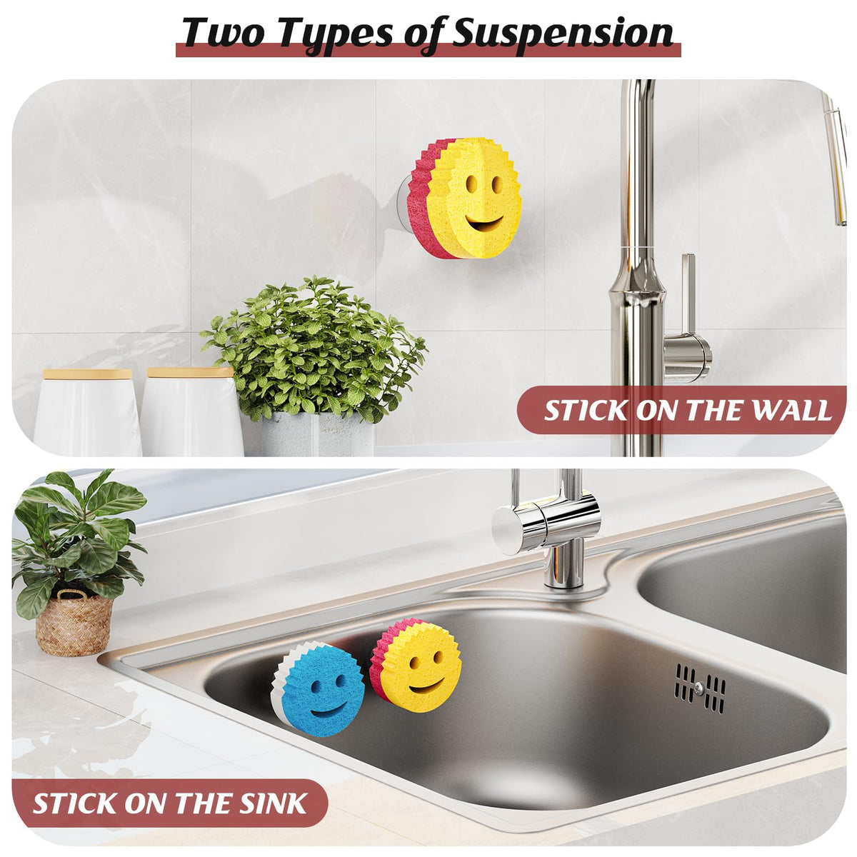 Sponge Holder for Kitchen Sink