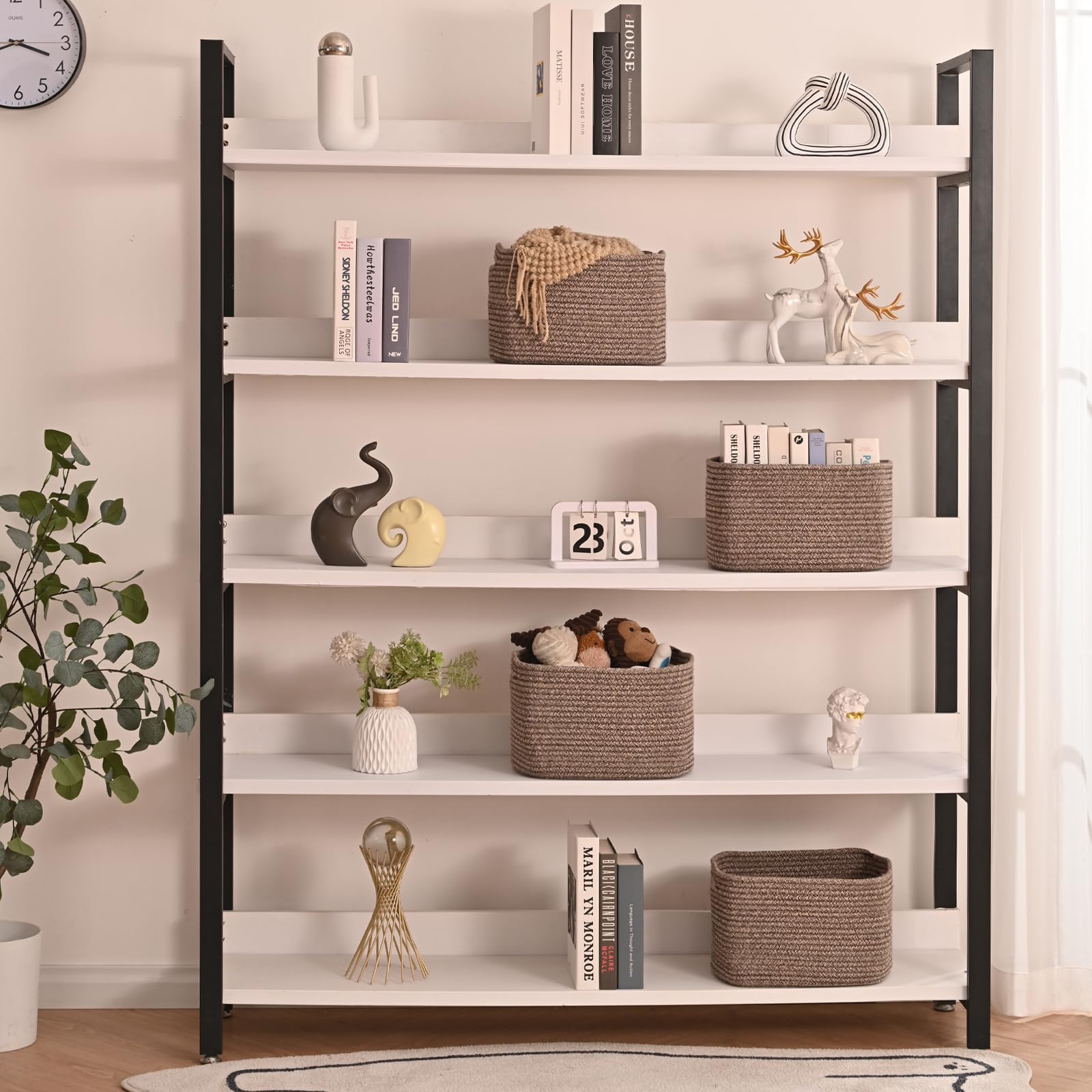 Storage Baskets for Shelves Organizing (4 Count)