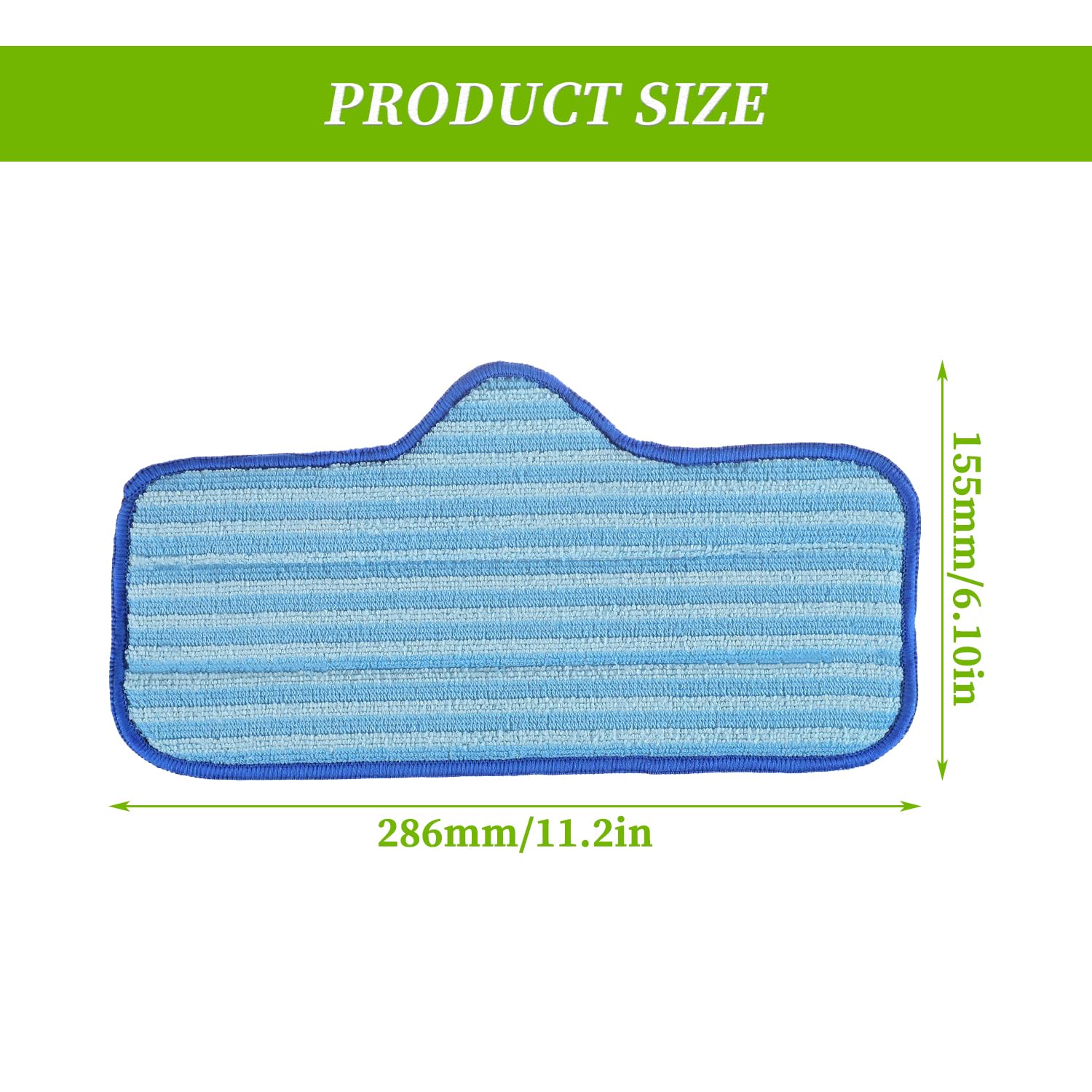 Reusable Microfiber Steam Mop Pad fit for Dupray Neat Steam Cleaner Steam Mop Cleaning Pads