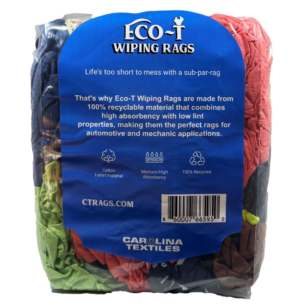 4 Lb Bag Eco T Mechanic Shop Rags