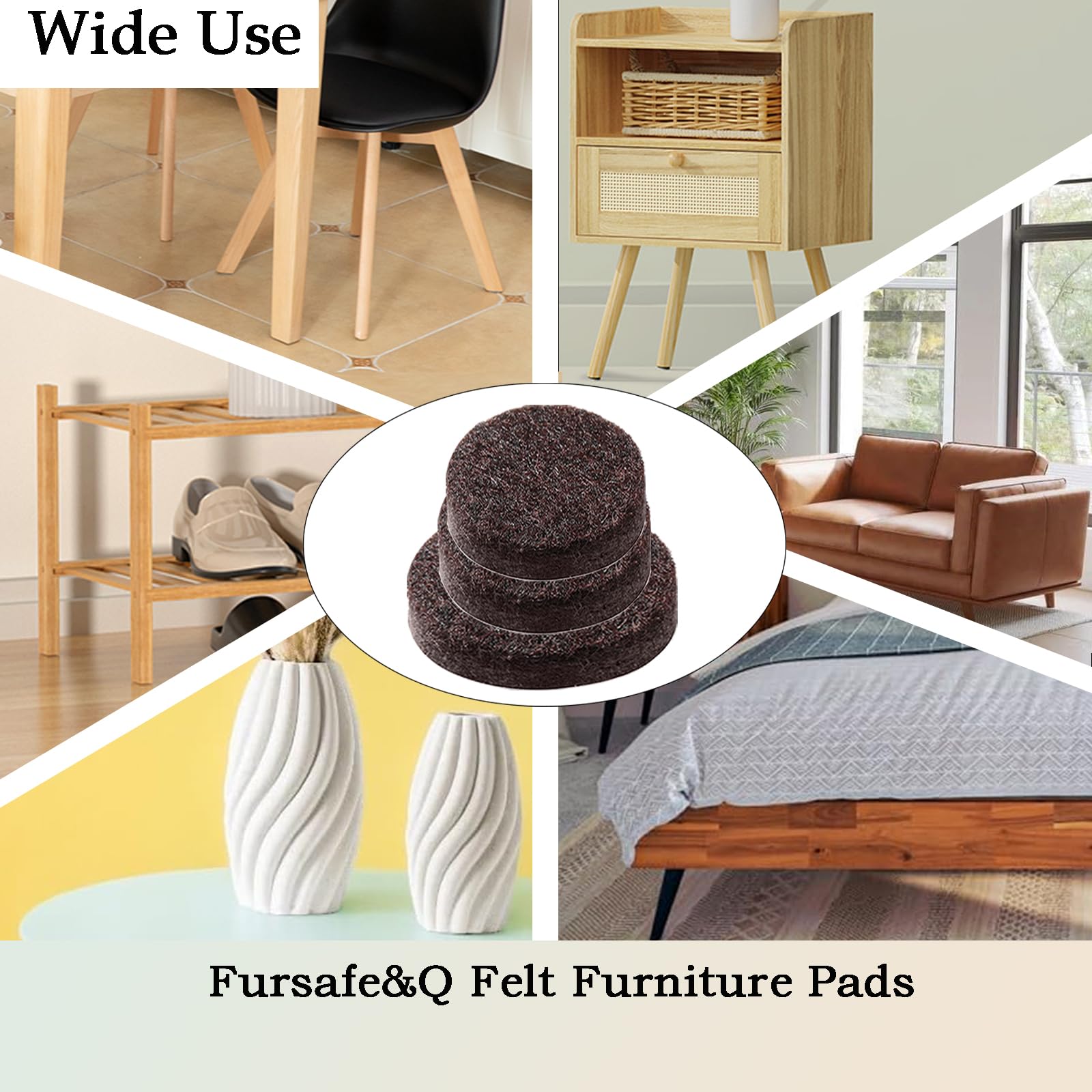 Felt Furniture Pads (86 Count)