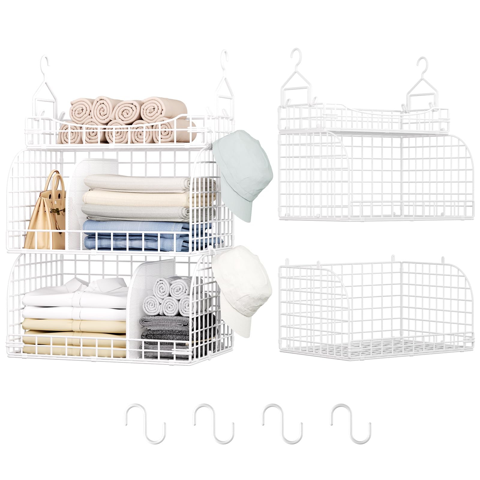 Hanging Closet Organizer Storage