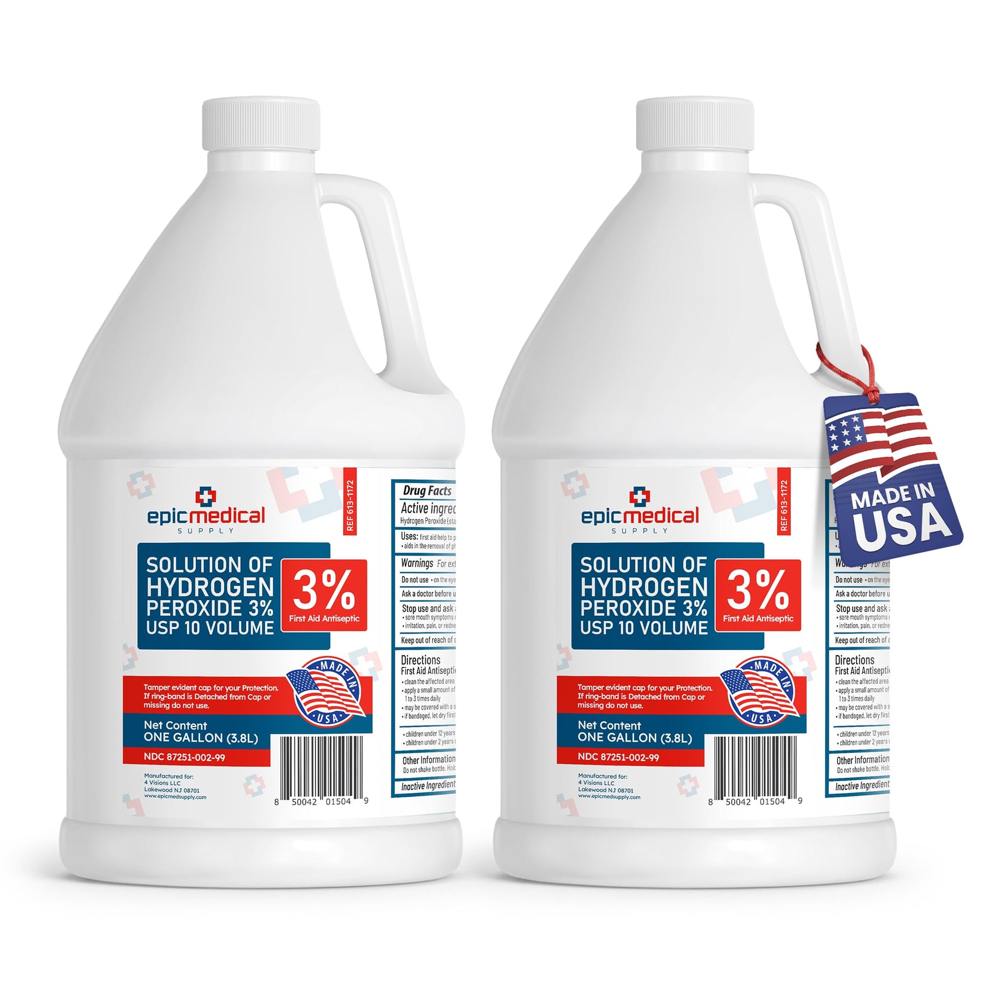 3% Hydrogen Peroxide (256 Fl Oz)