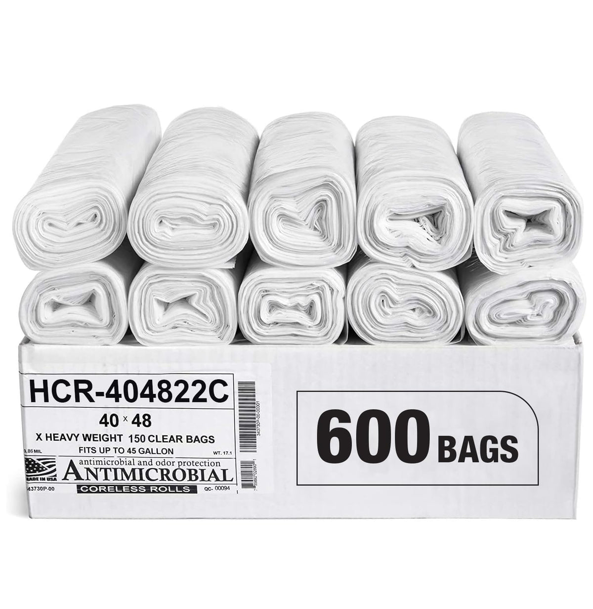 45 Gallon 22 Micron (600 Count)