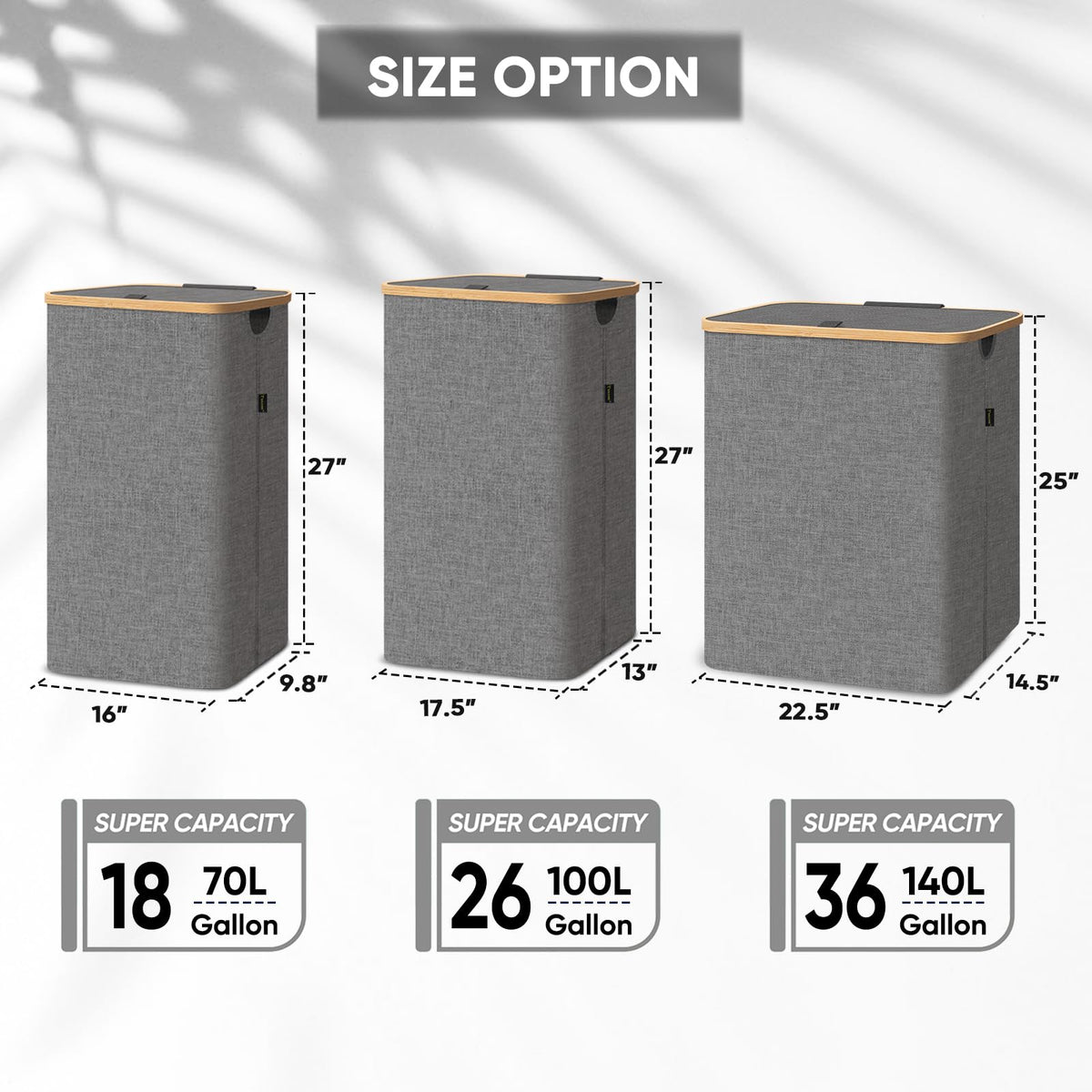 Laundry Hamper with Lid
