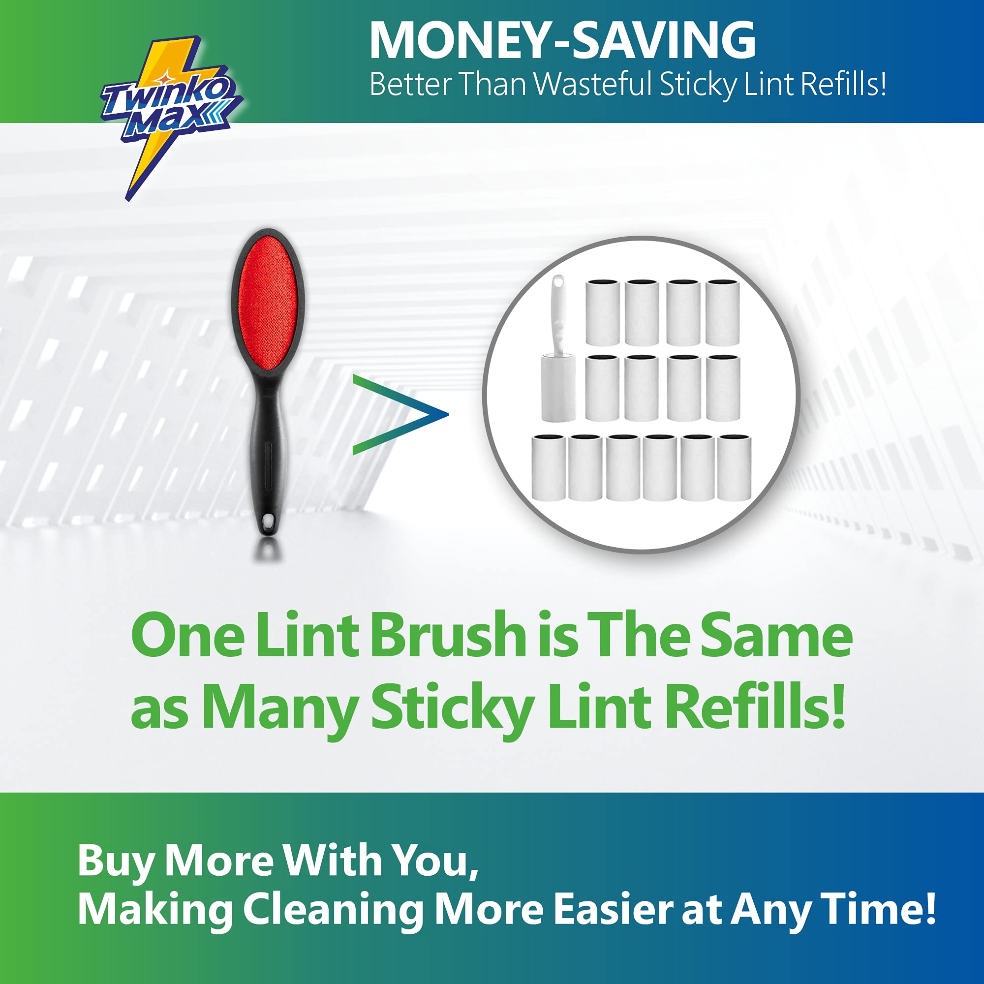Lint Brush for Pet Hair (2 Count)